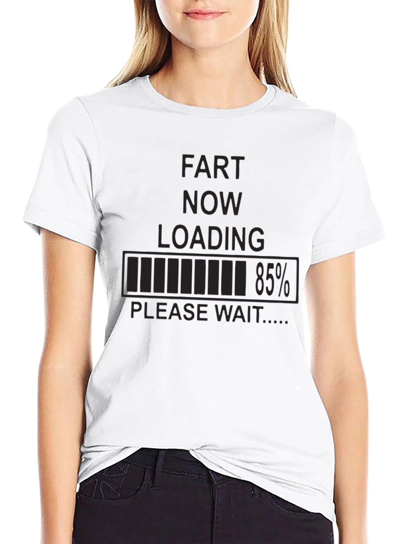 Fart Now Loading Funny Graphic T-Shirt