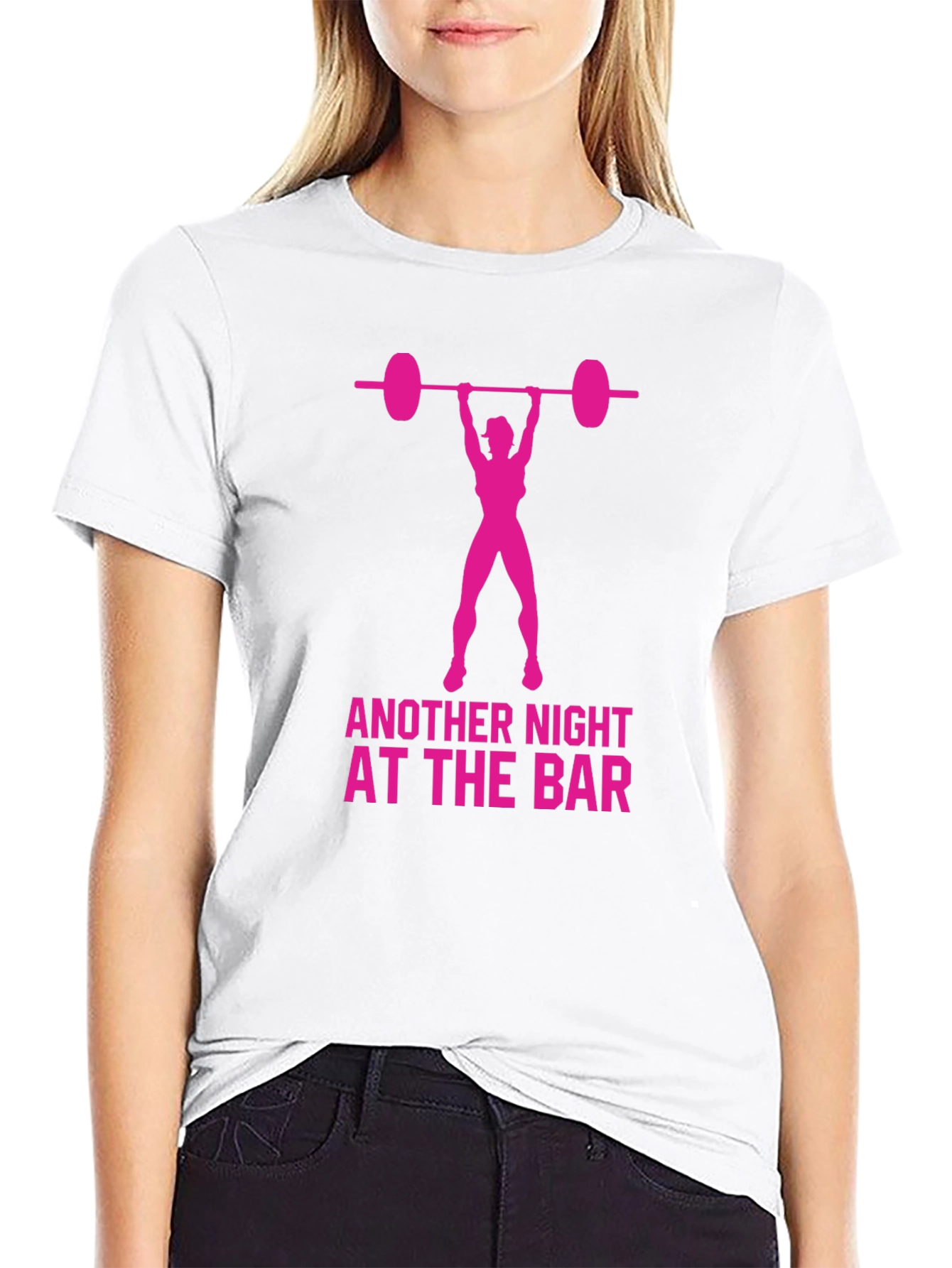 Funny Gym T-Shirt: Another Night at the Bar