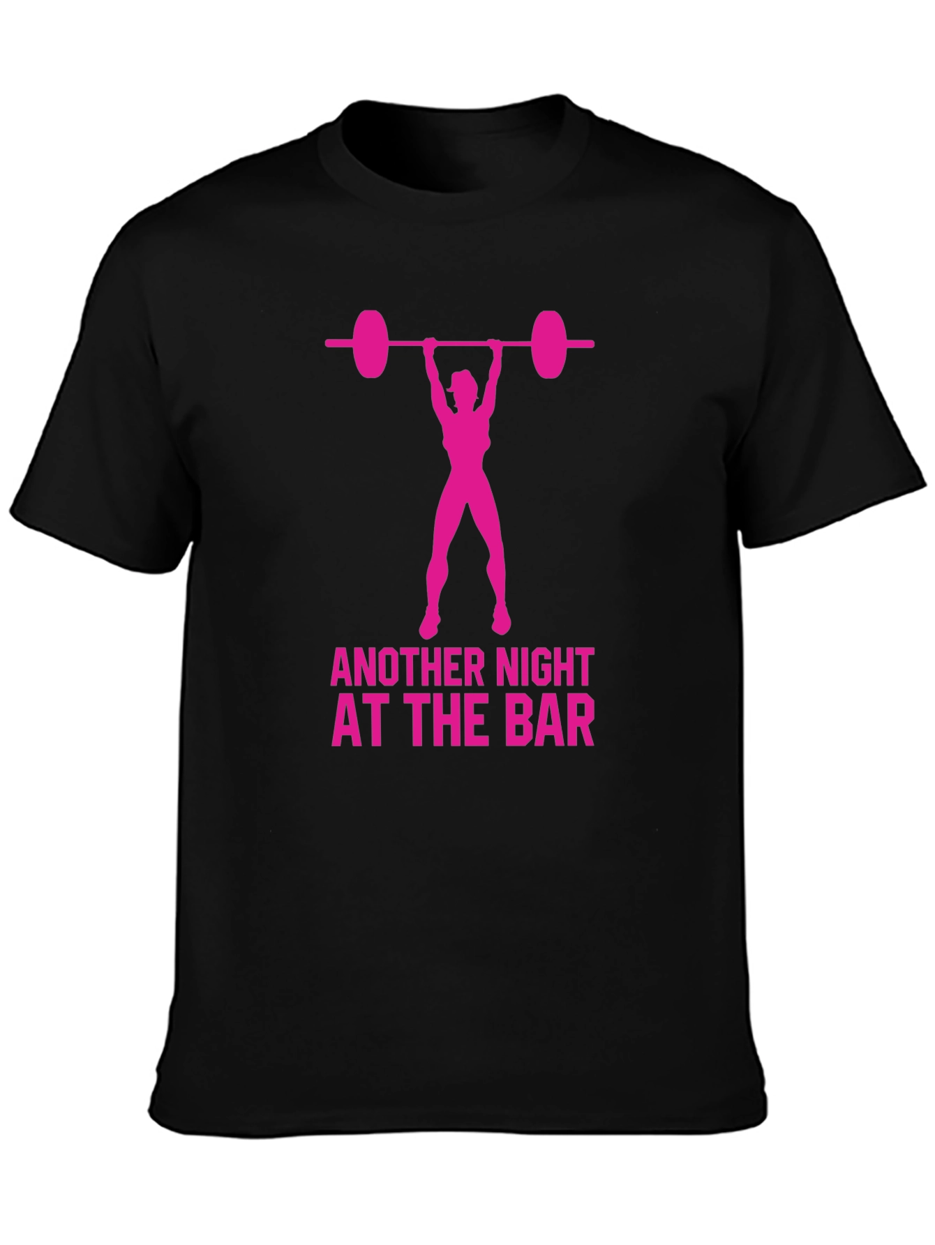 Funny Gym T-Shirt: Another Night at the Bar