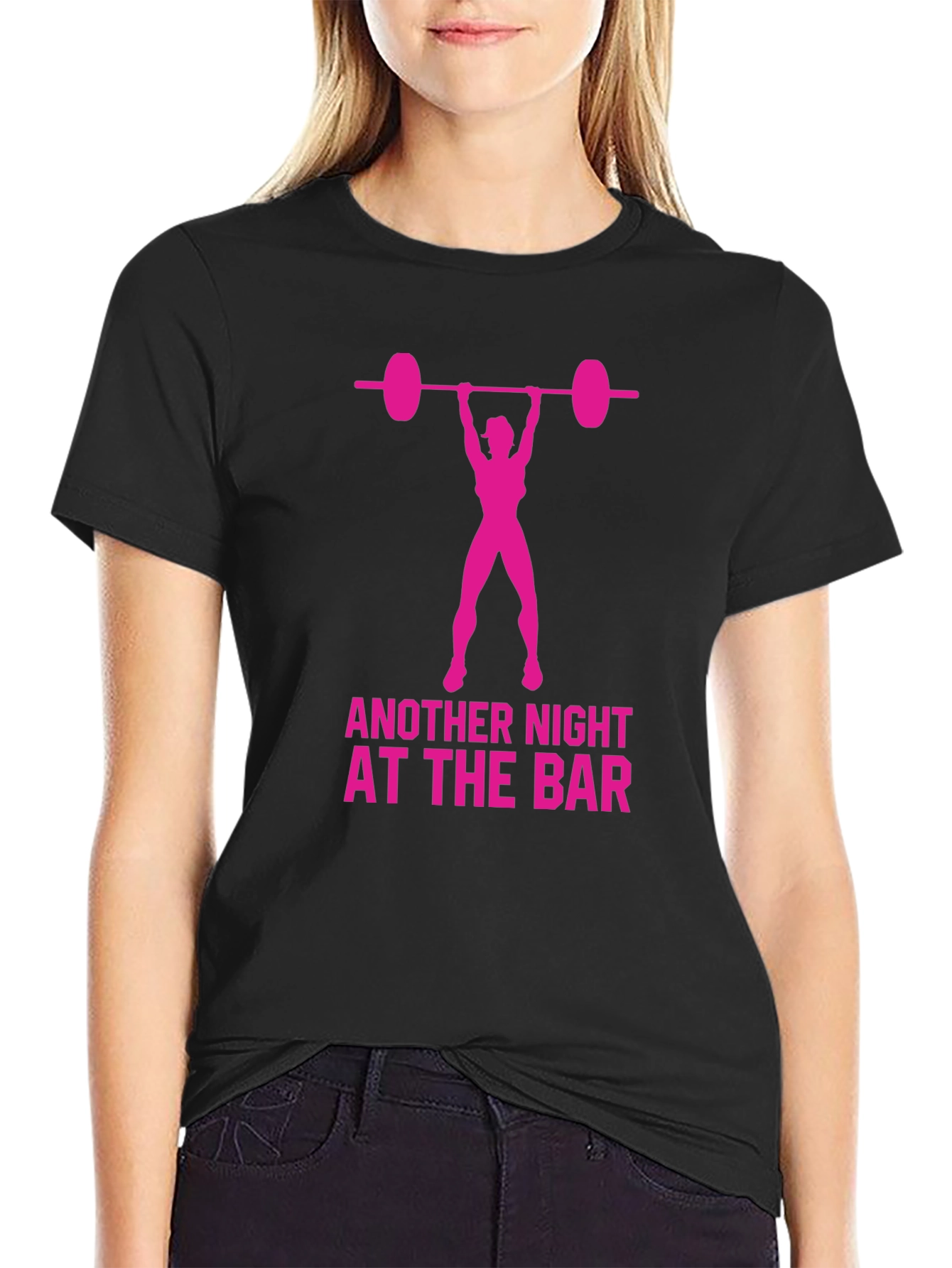 Funny Gym T-Shirt: Another Night at the Bar