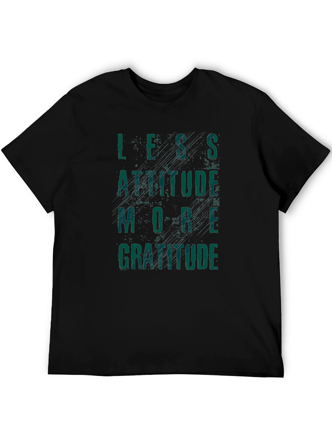 Less Attitude More Gratitude Graphic Tee - Unisex