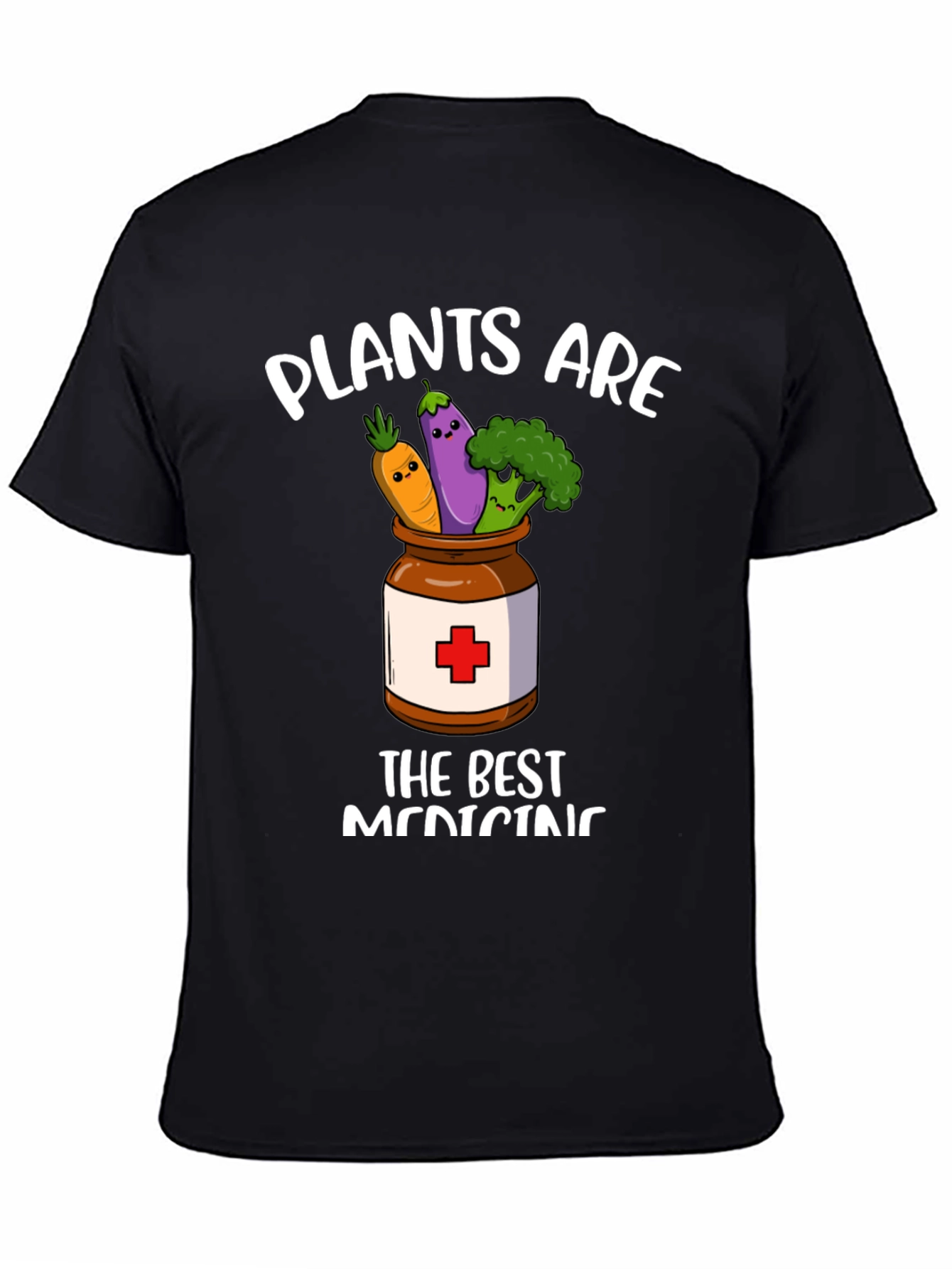 Plants are The Best Medicine Graphic T-Shirt