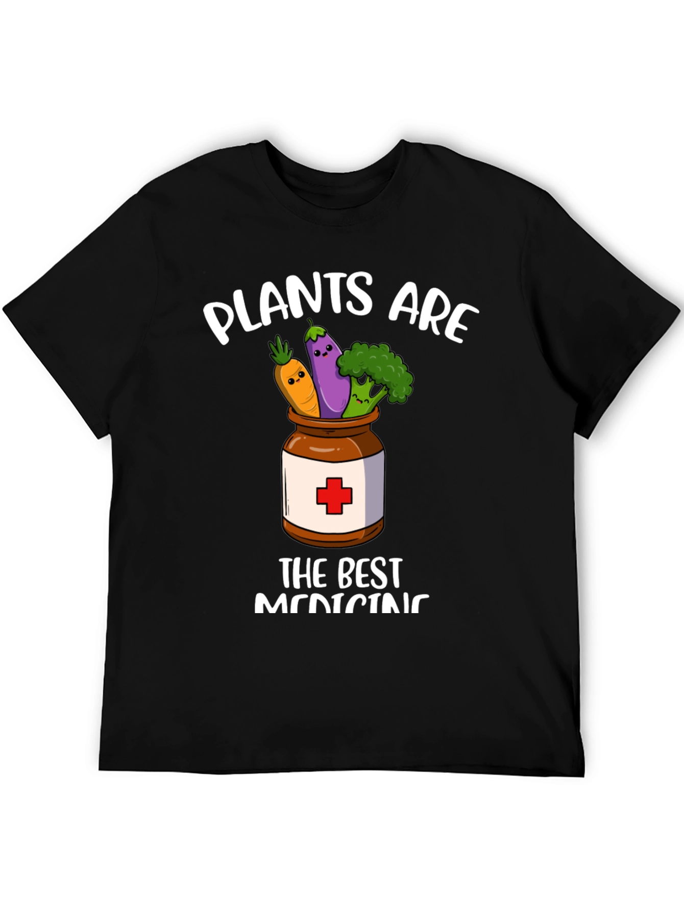 Plants are The Best Medicine Graphic T-Shirt