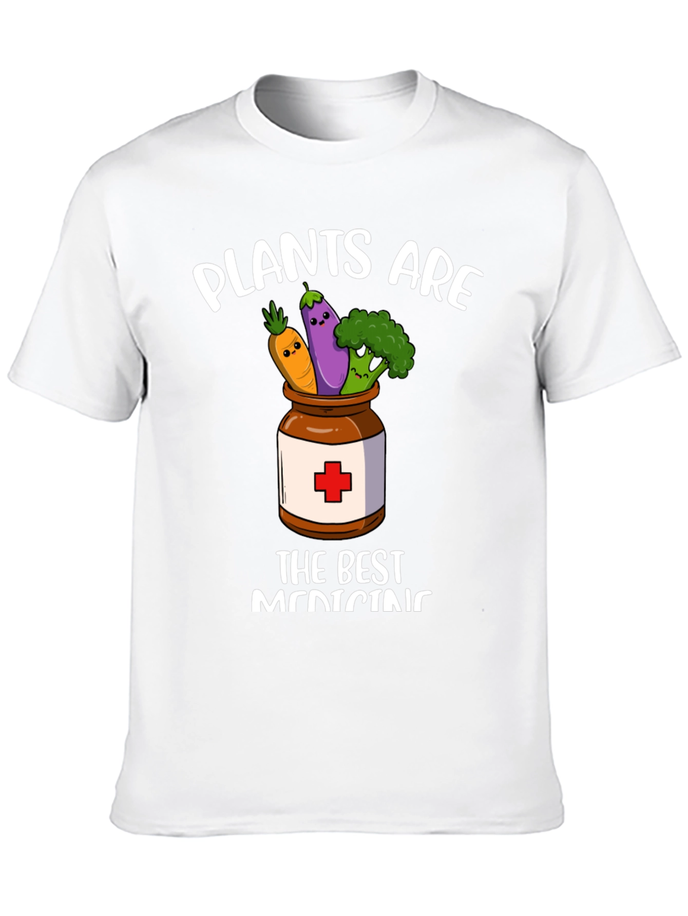 Plants are The Best Medicine Graphic T-Shirt