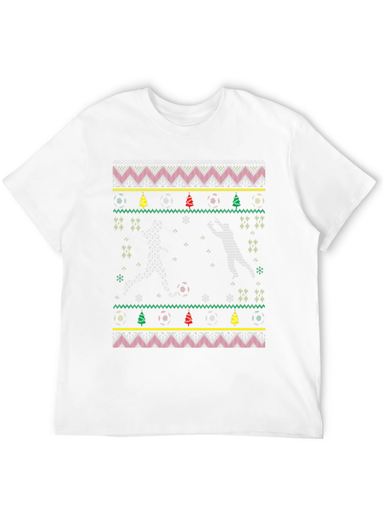 Ugly Christmas Soccer T-Shirt