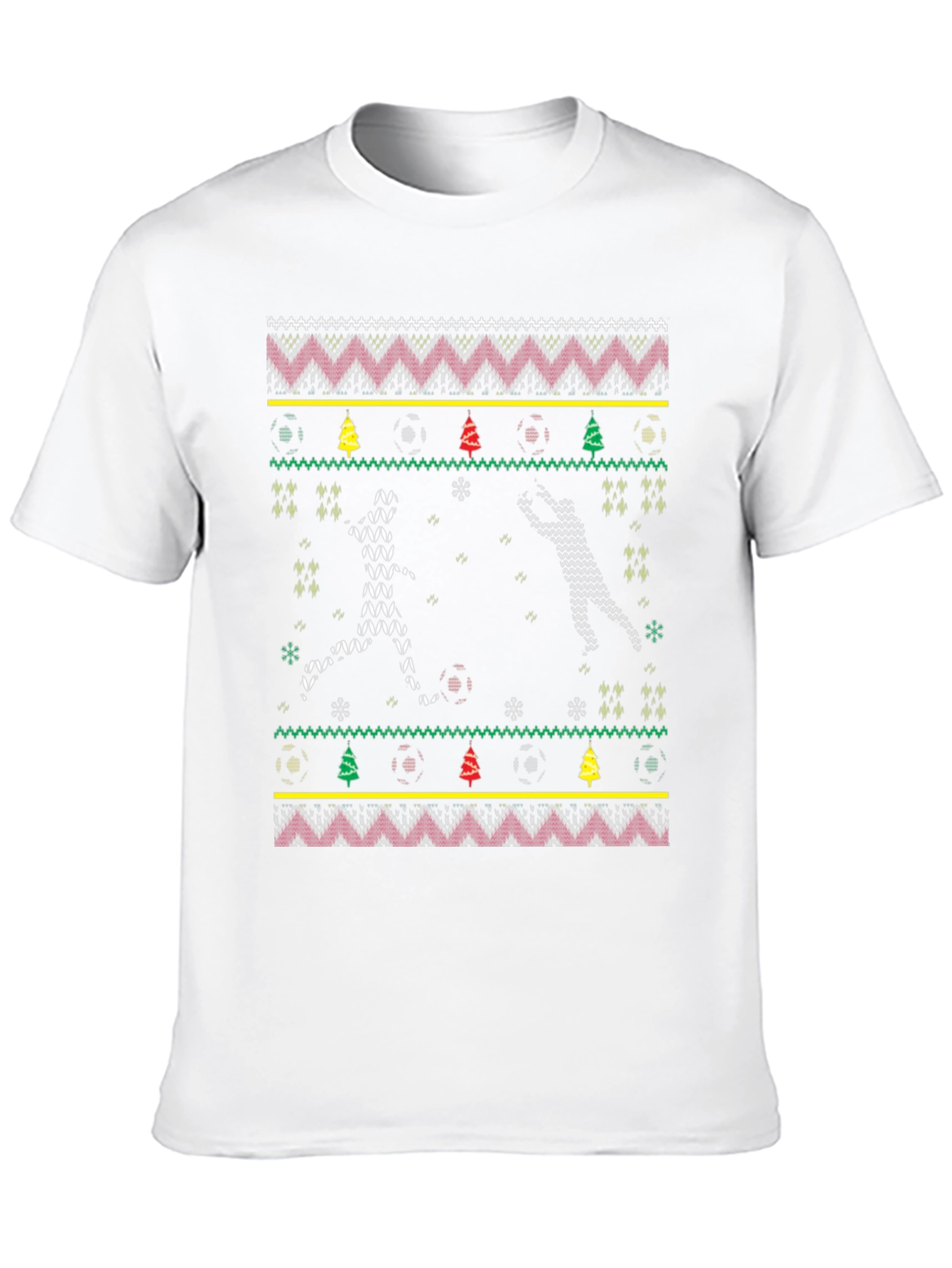 Ugly Christmas Soccer T-Shirt