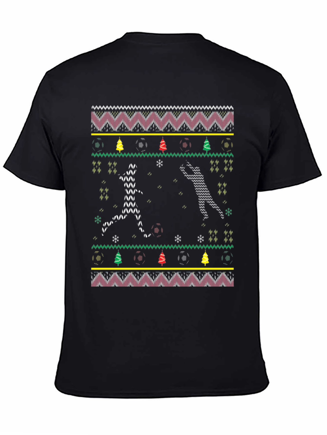 Ugly Christmas Soccer T-Shirt