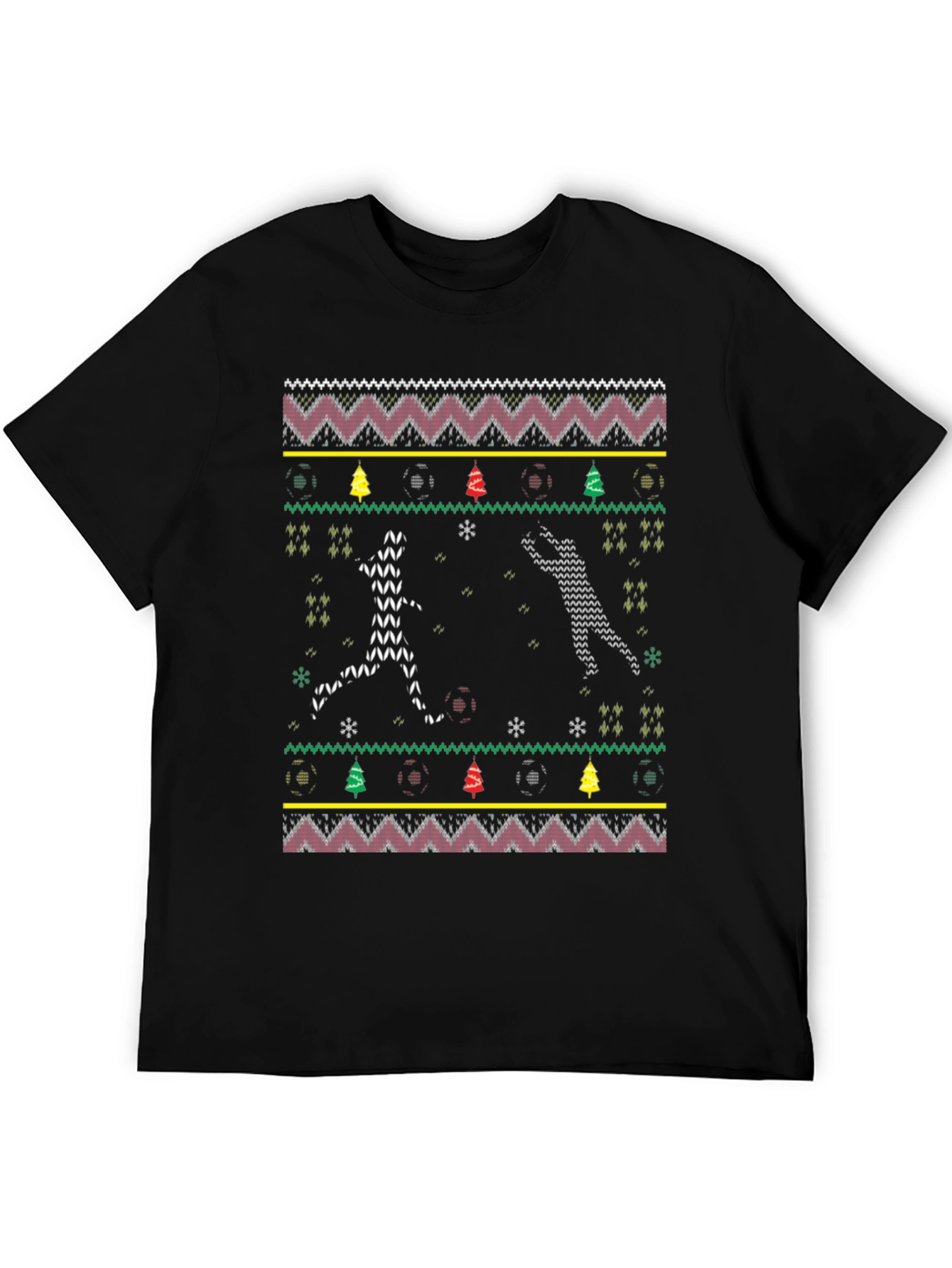 Ugly Christmas Soccer T-Shirt