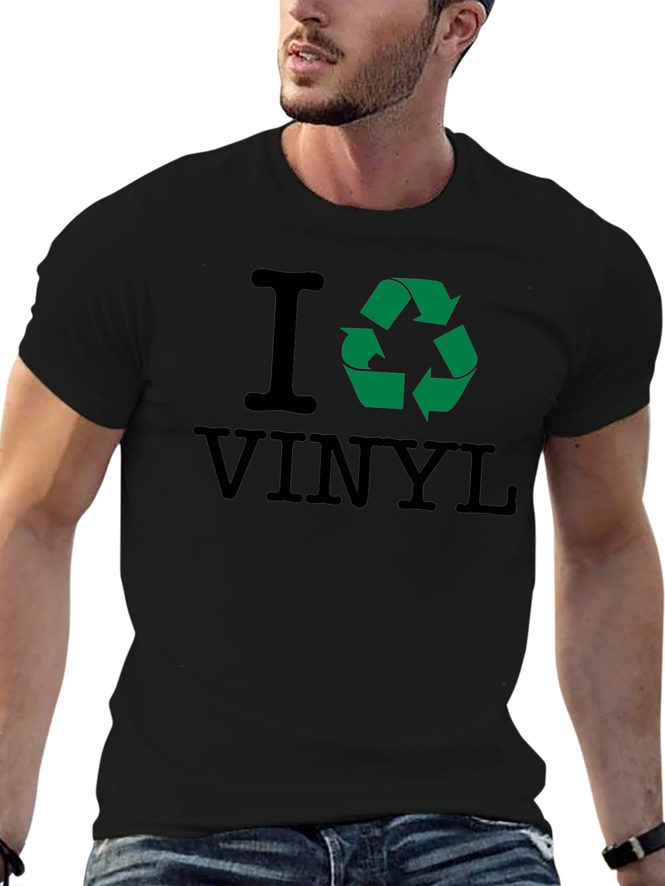I Recycle Vinyl T-Shirt