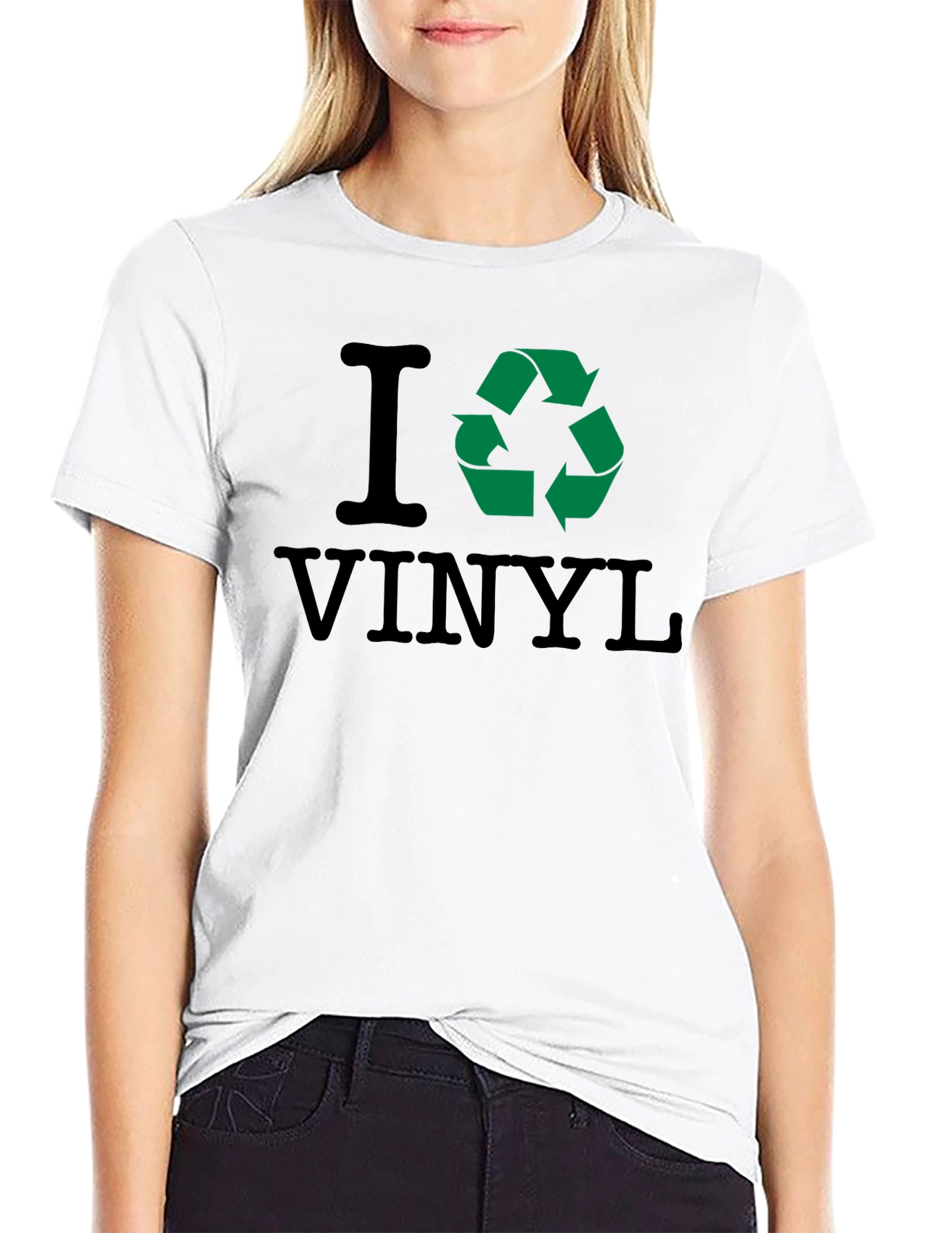 I Recycle Vinyl T-Shirt
