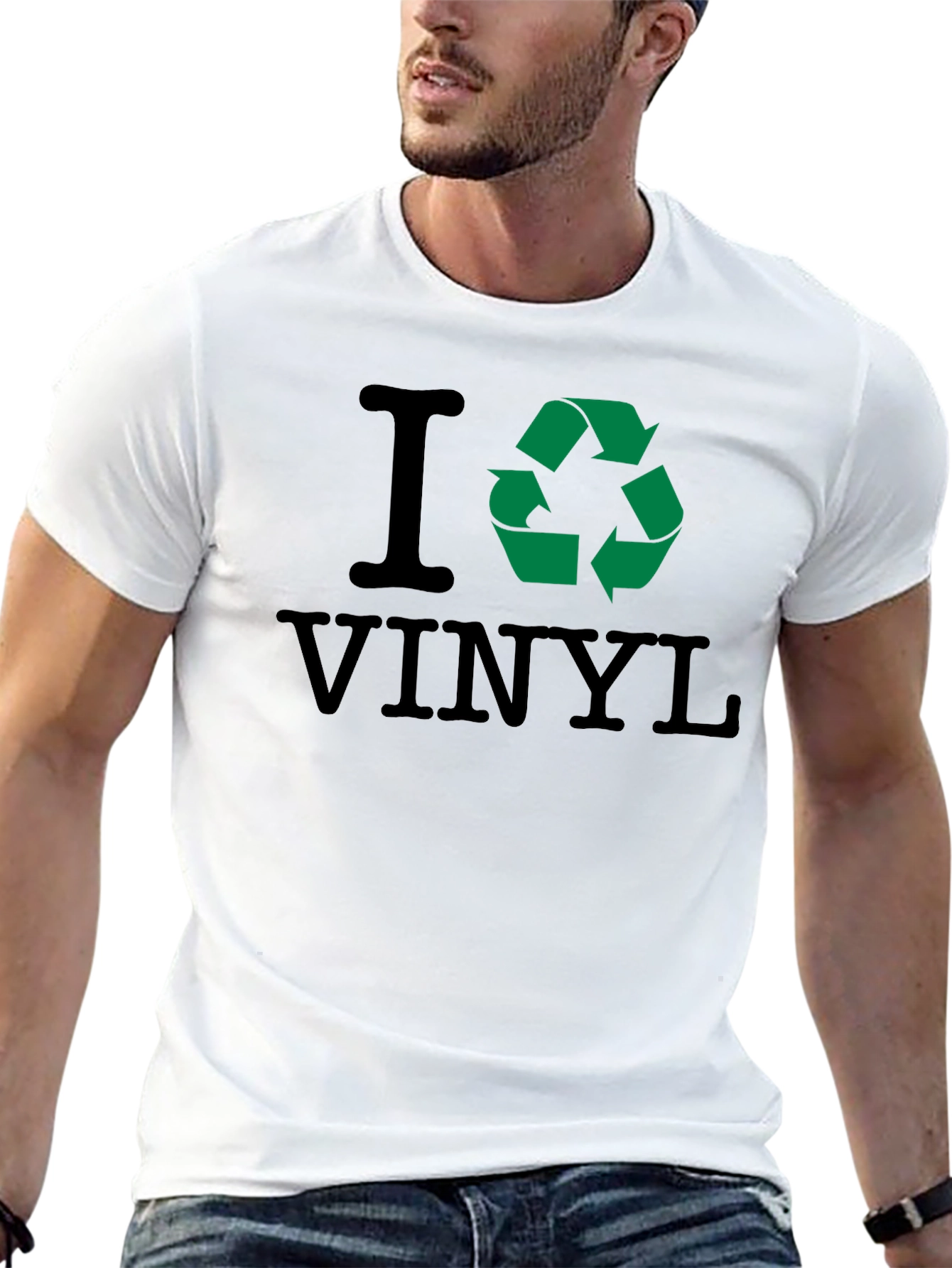 I Recycle Vinyl T-Shirt