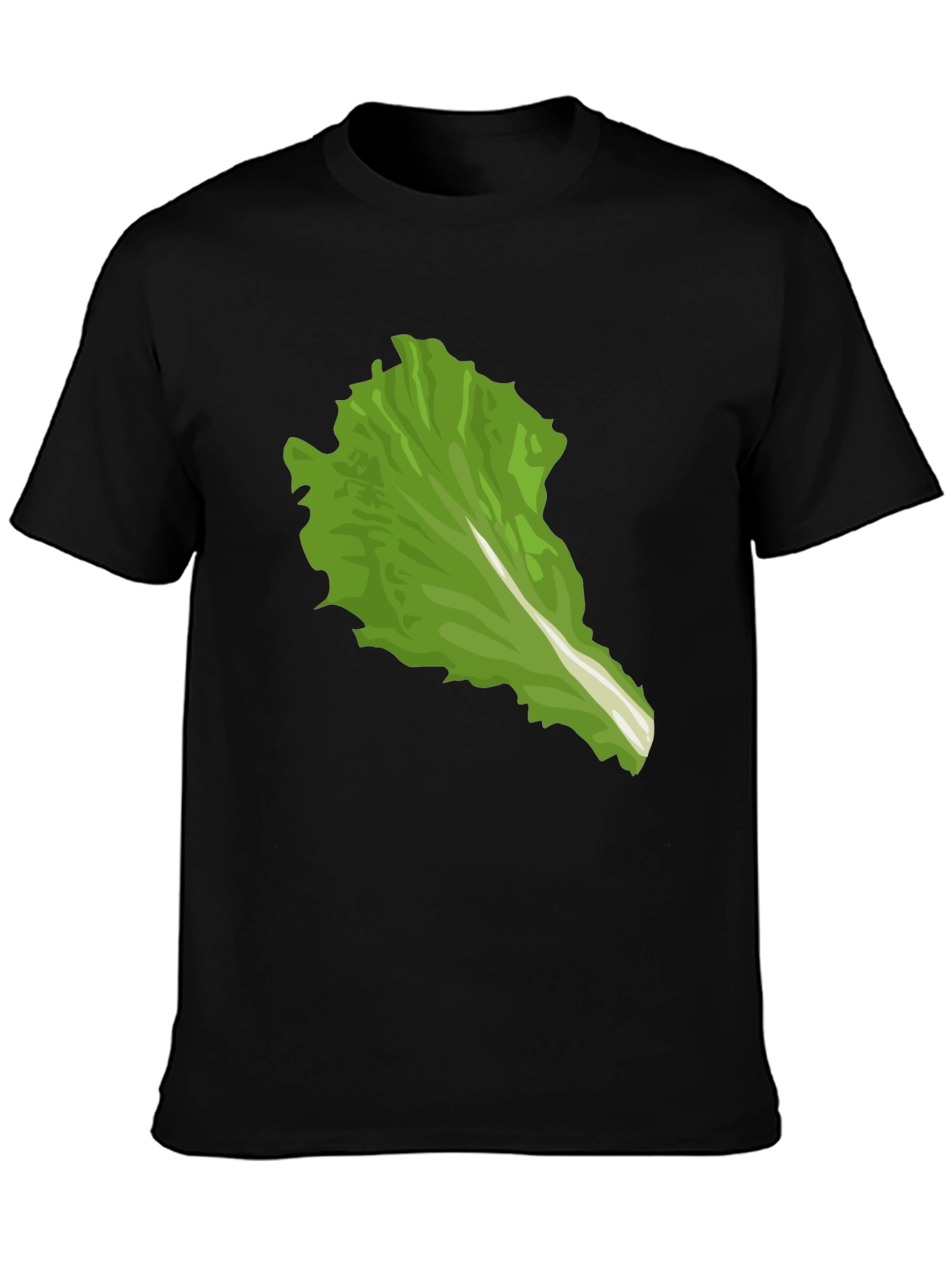 Lettuce Leaf Graphic Tee - Unique Food Lover Shirt