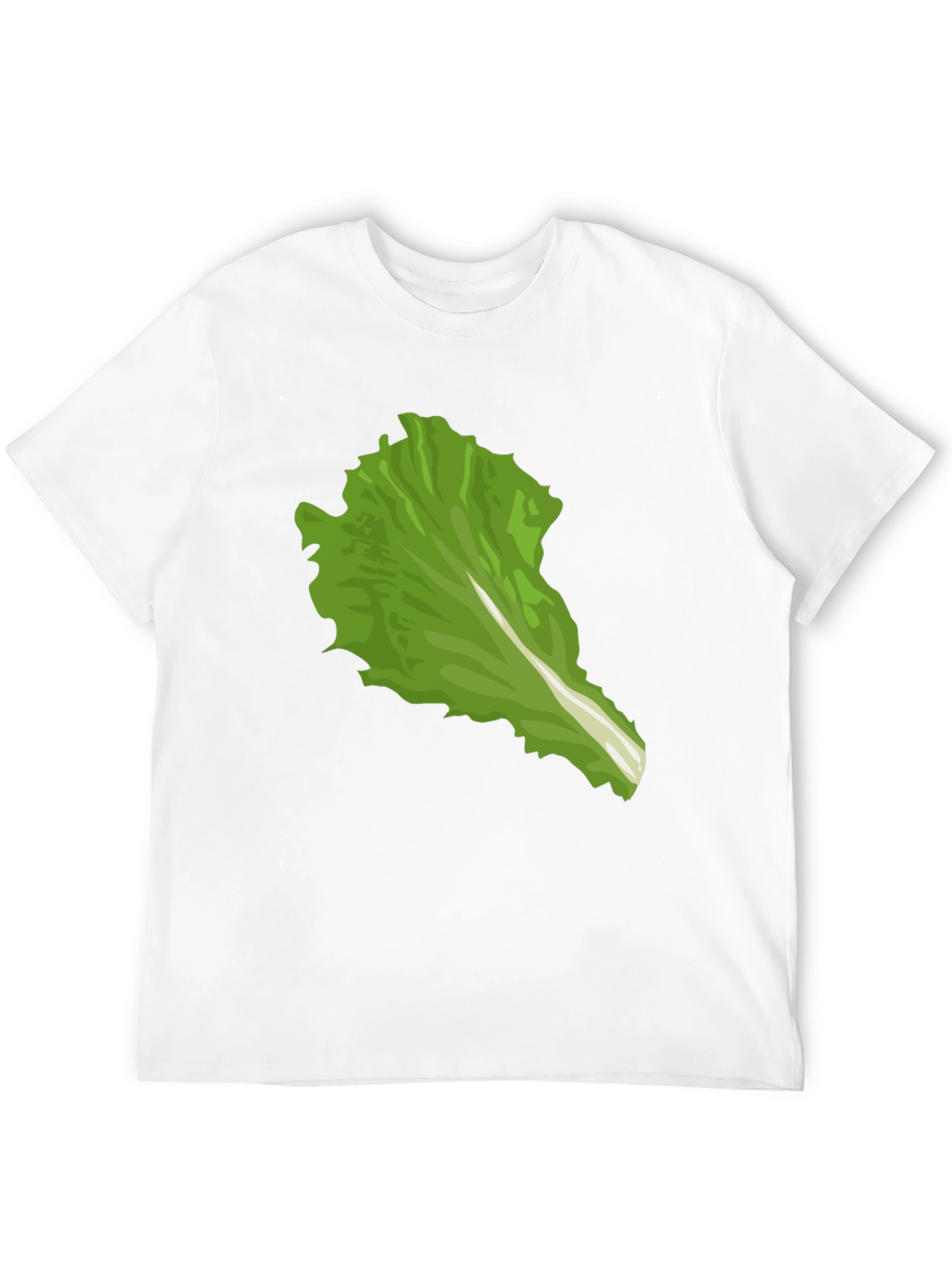 Lettuce Leaf Graphic Tee - Unique Food Lover Shirt