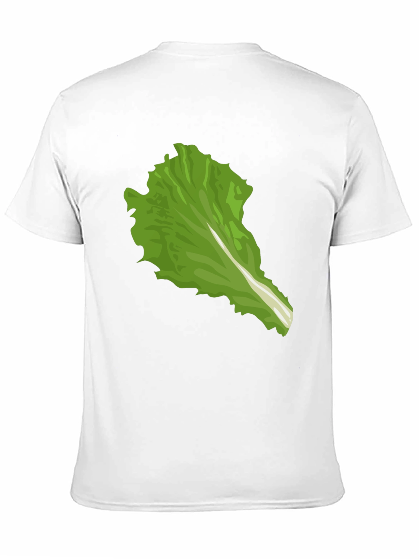 Lettuce Leaf Graphic Tee - Unique Food Lover Shirt