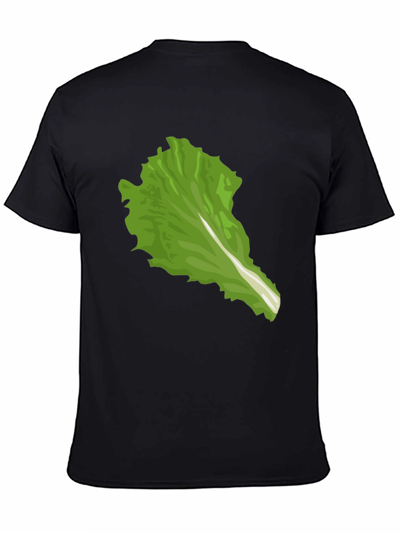 Lettuce Leaf Graphic Tee - Unique Food Lover Shirt