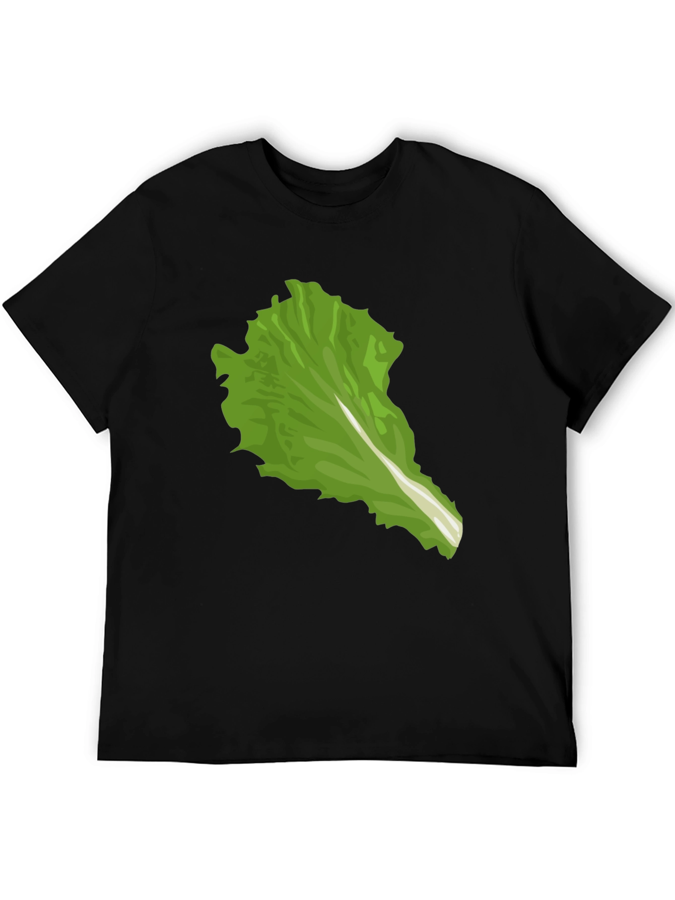 Lettuce Leaf Graphic Tee - Unique Food Lover Shirt