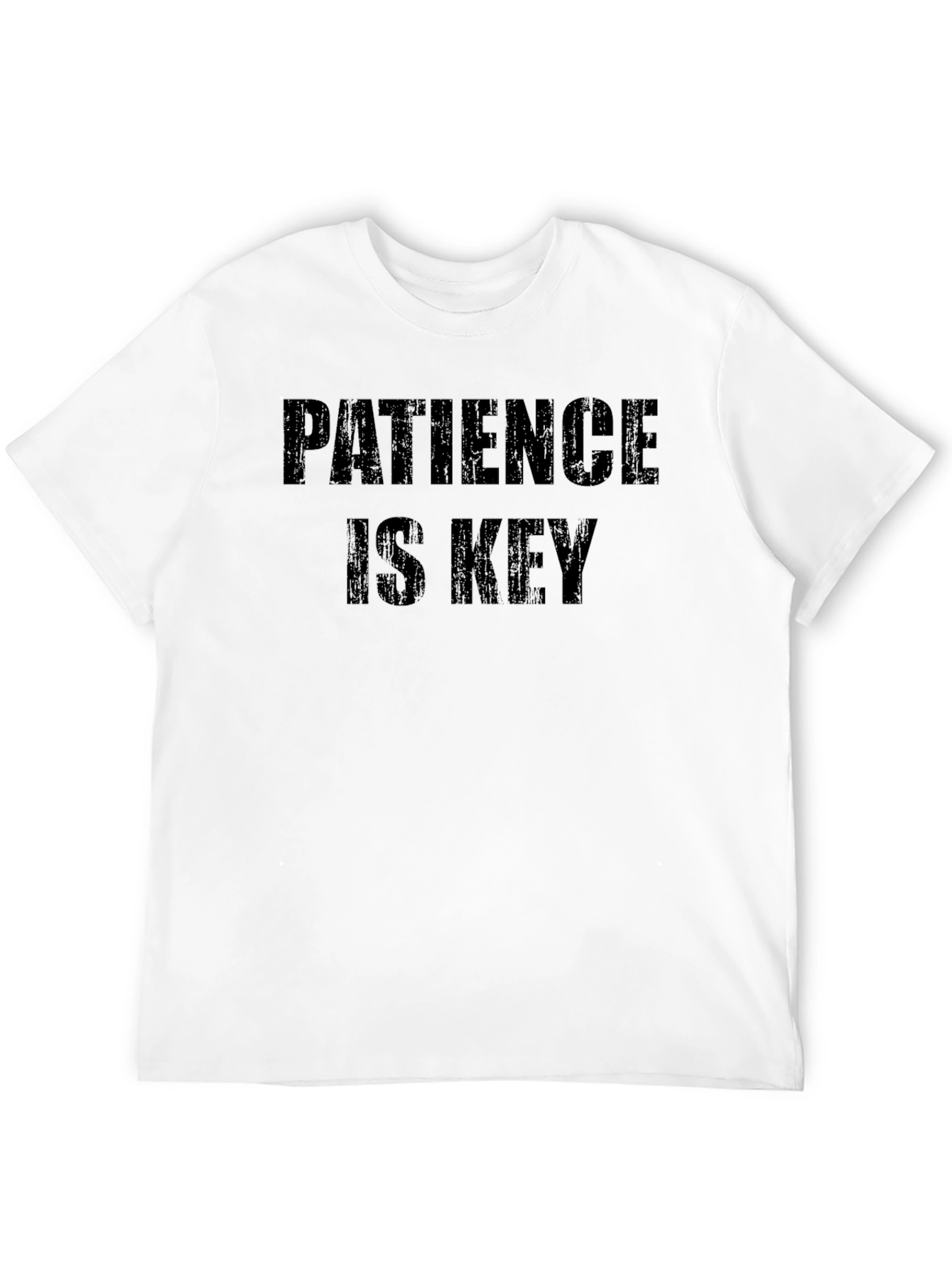 Patience Is Key Graphic Tee - Casual Comfort
