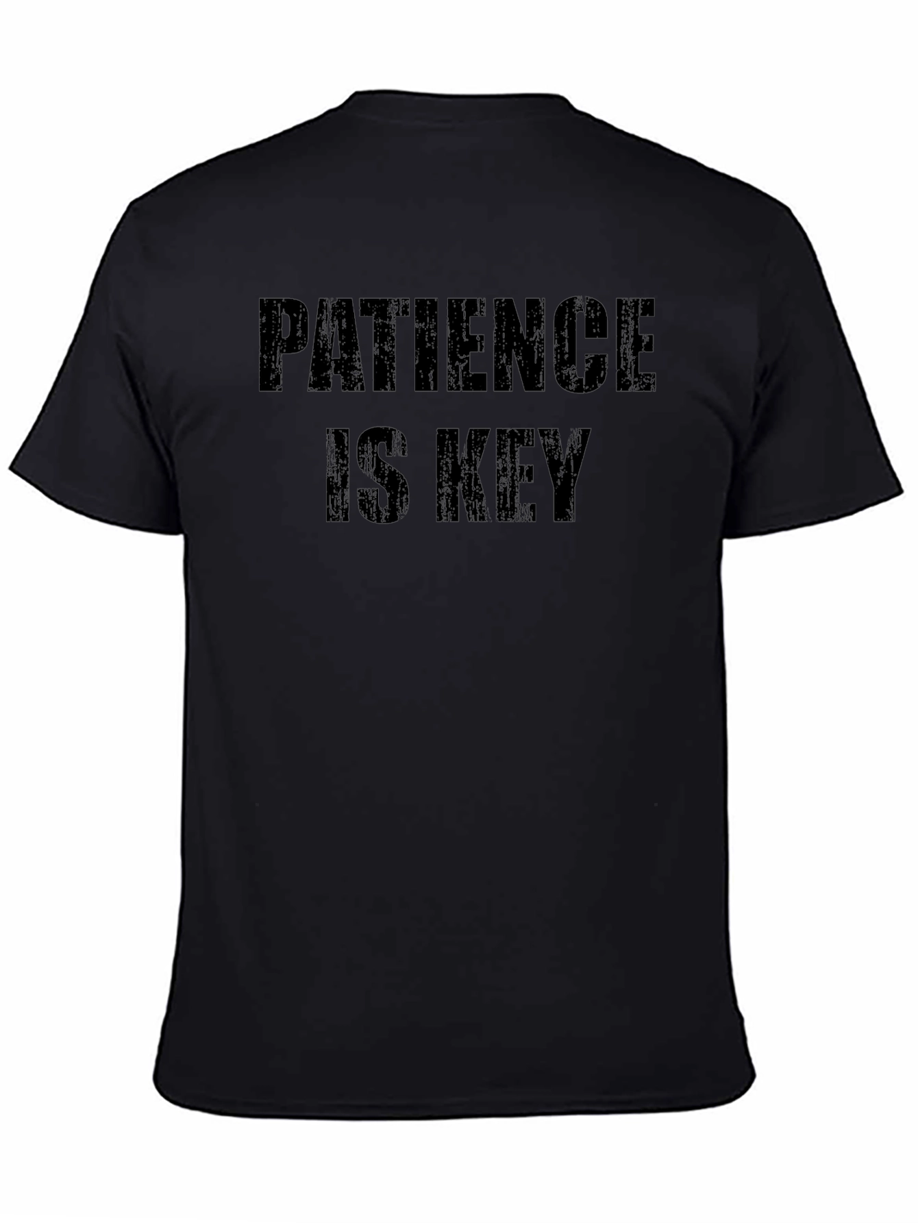 Patience Is Key Graphic Tee - Casual Comfort