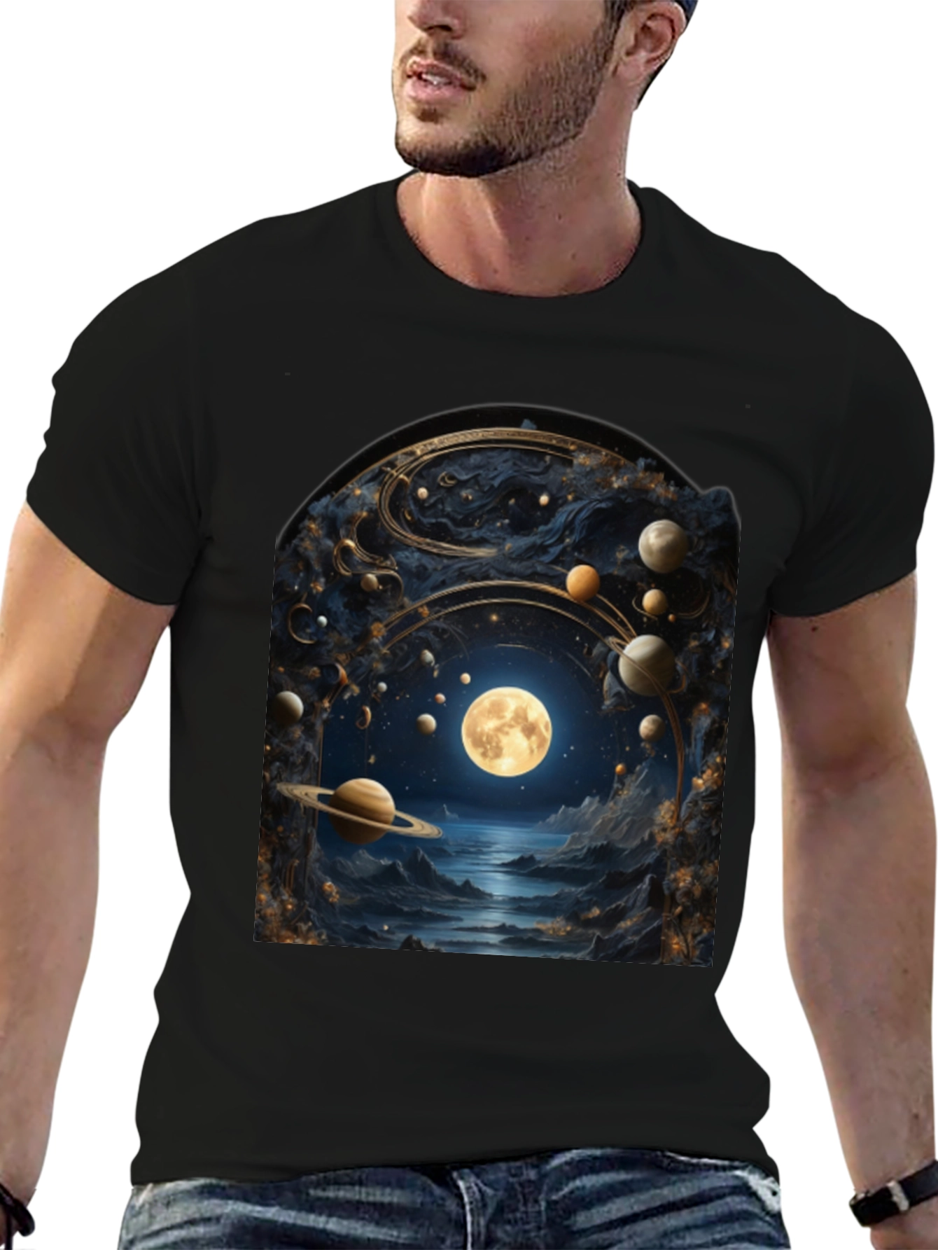 Celestial Dream T-Shirt - Galaxy Design
