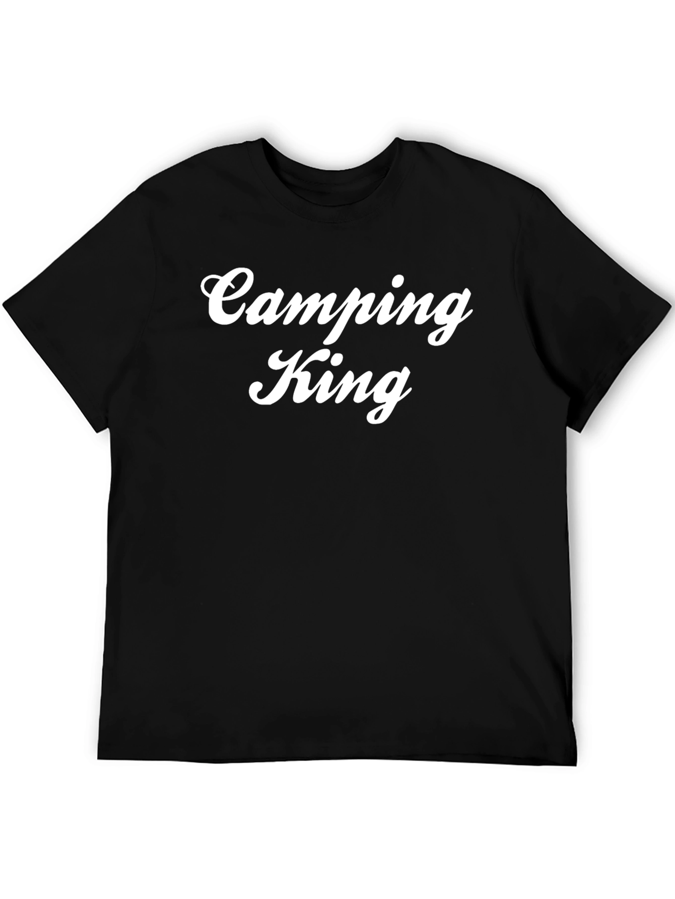 Camping King T-Shirt - Black