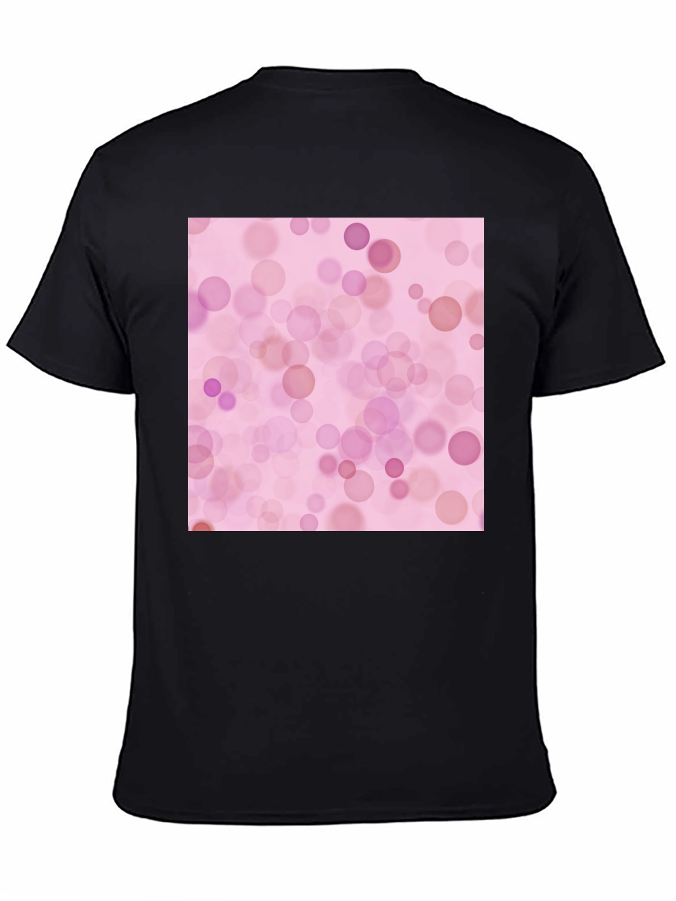 Pink Bokeh Pattern T-Shirt - Soft Style