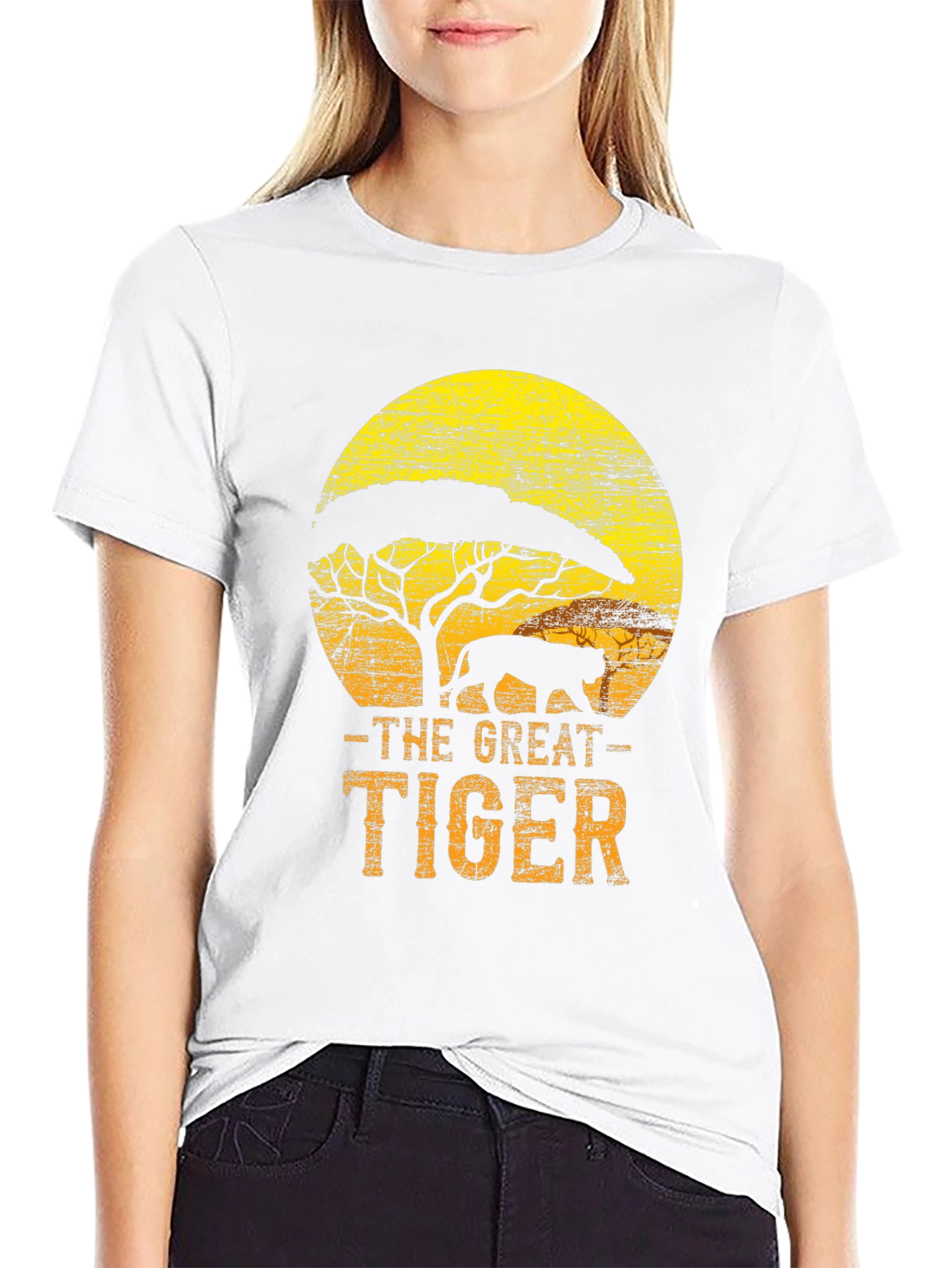 The Great Tiger Graphic Tee - Black T-Shirt