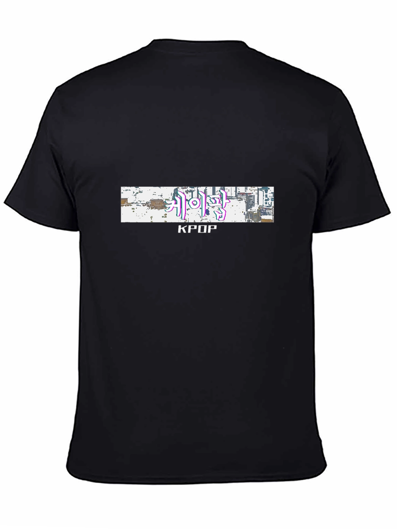 KPOP Black Graphic Tee