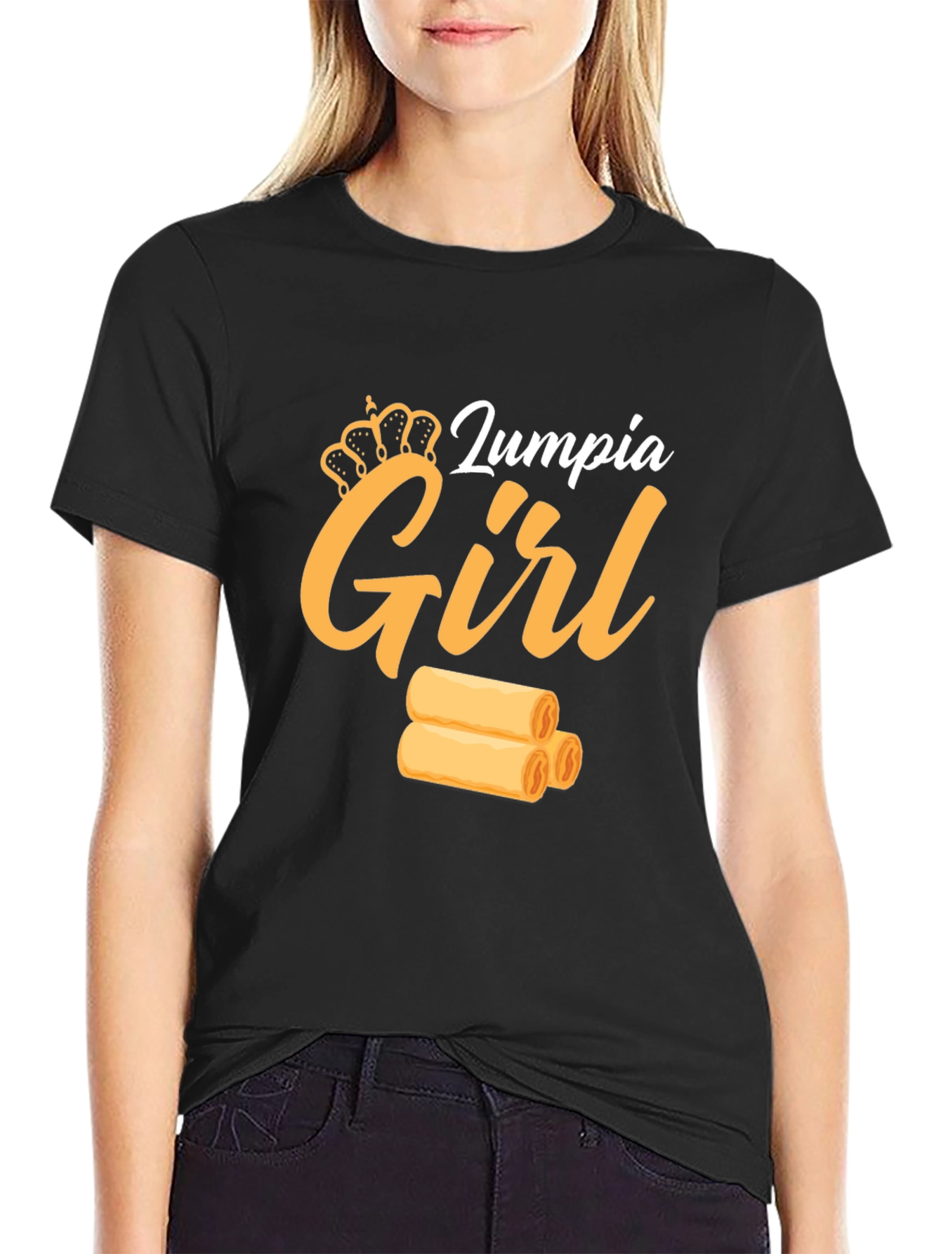 Lumpia Girl T-Shirt - Foodie Fashion