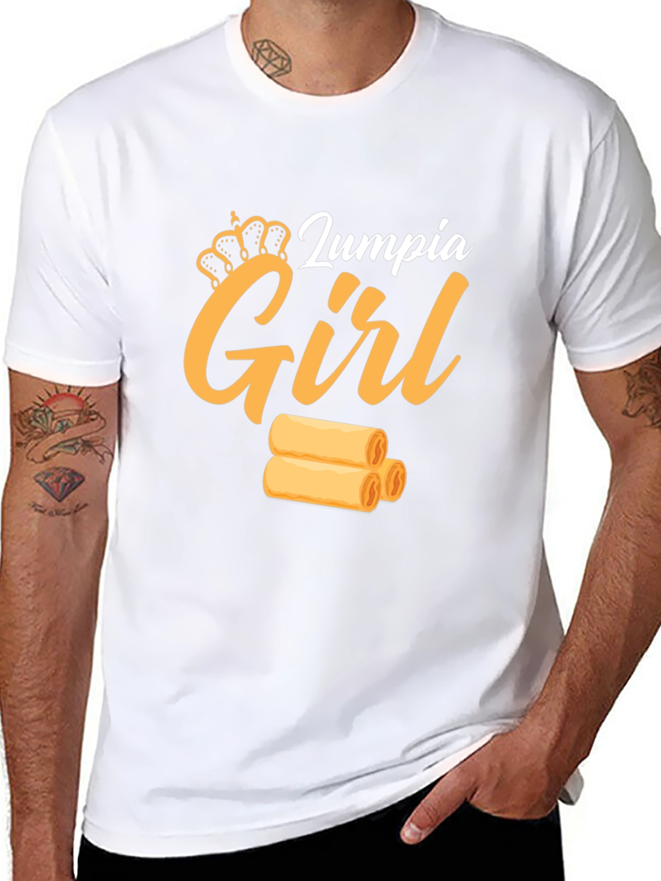 Lumpia Girl T-Shirt - Foodie Fashion