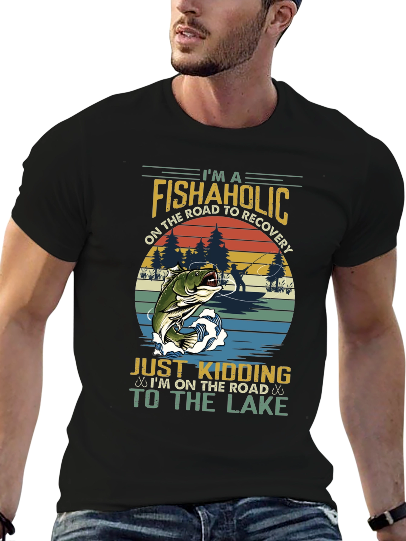 Funny Fishaholic T-Shirt