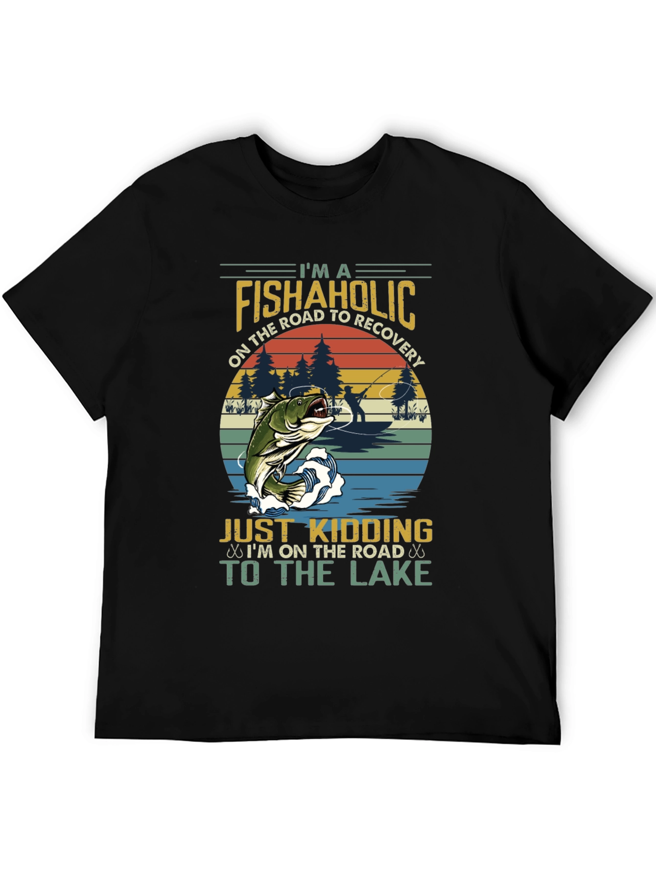 Funny Fishaholic T-Shirt