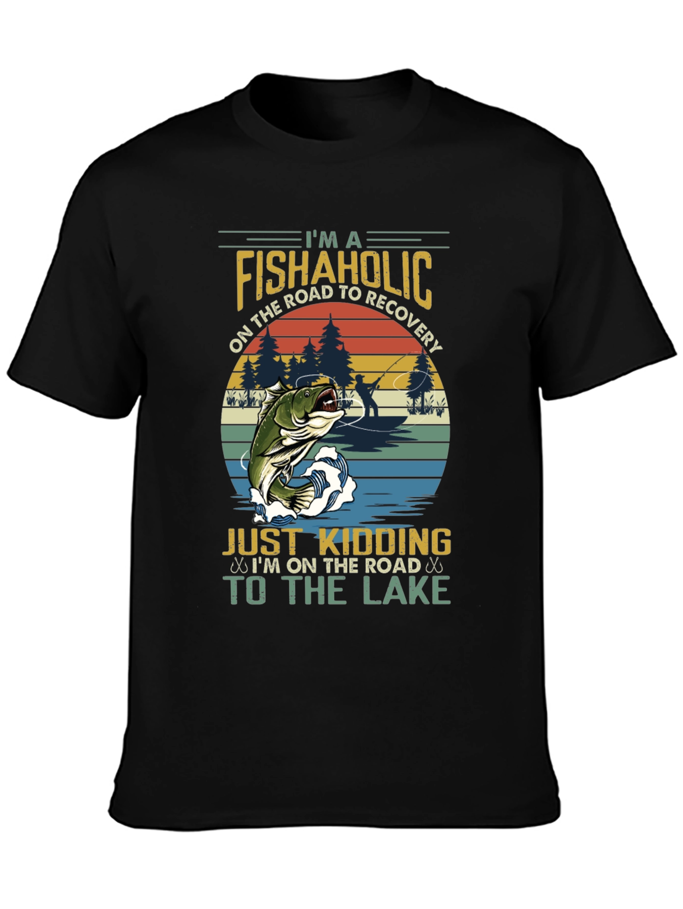 Funny Fishaholic T-Shirt