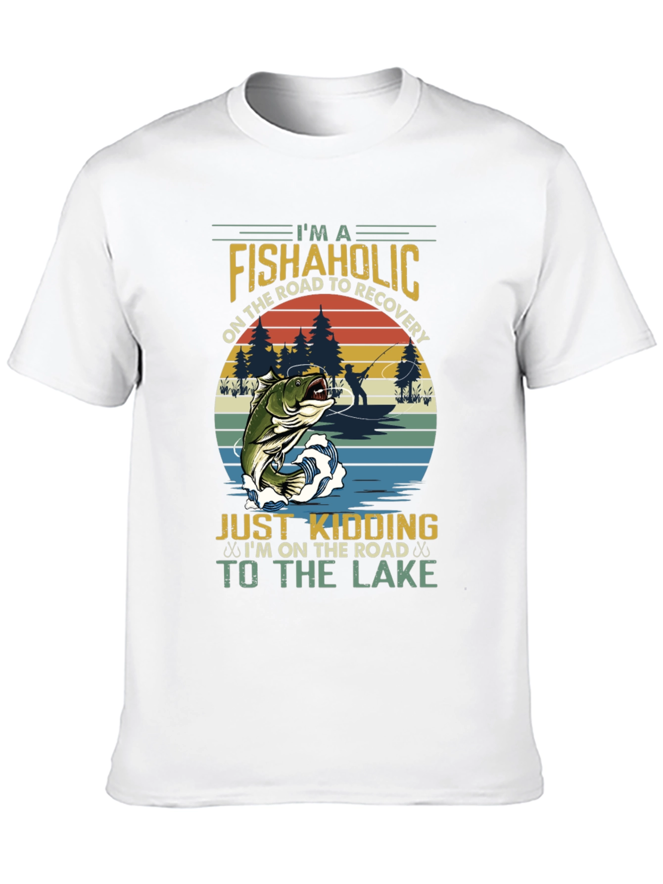 Funny Fishaholic T-Shirt