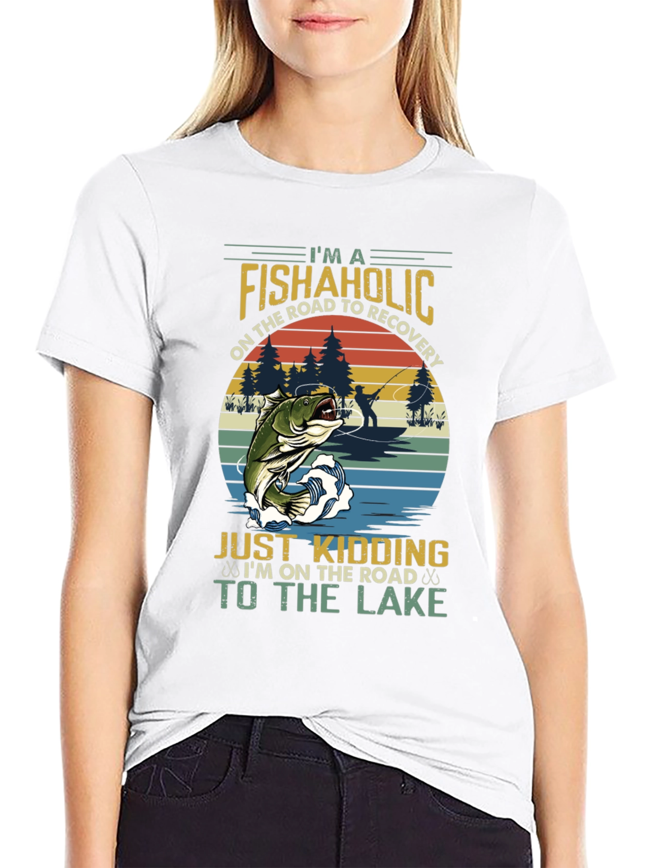Funny Fishaholic T-Shirt