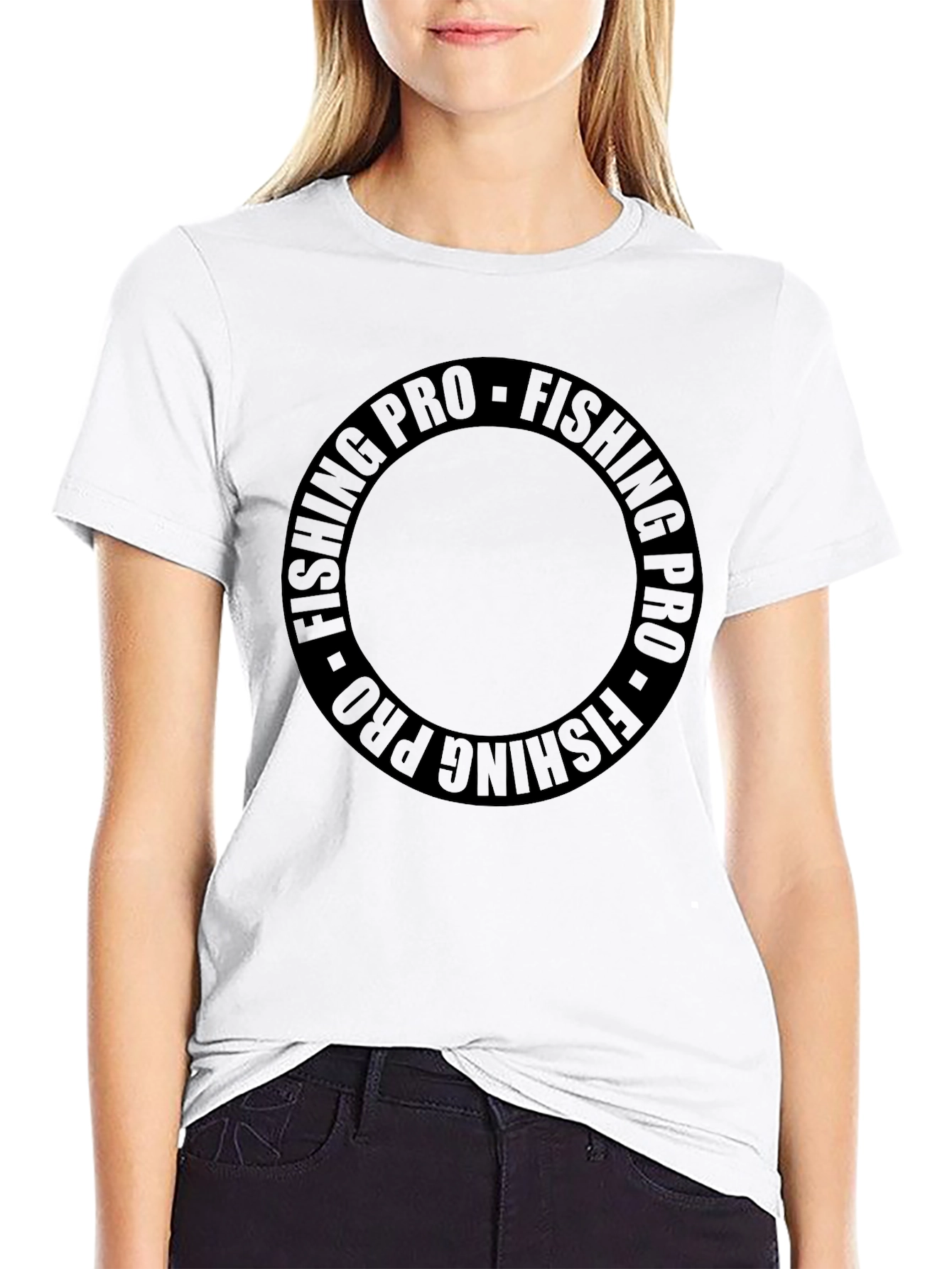 Fishing Pro T-Shirt - Circle Design