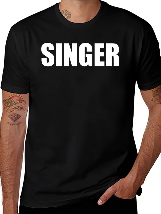 Singer Graphic Tee - Classic Black T-Shirt