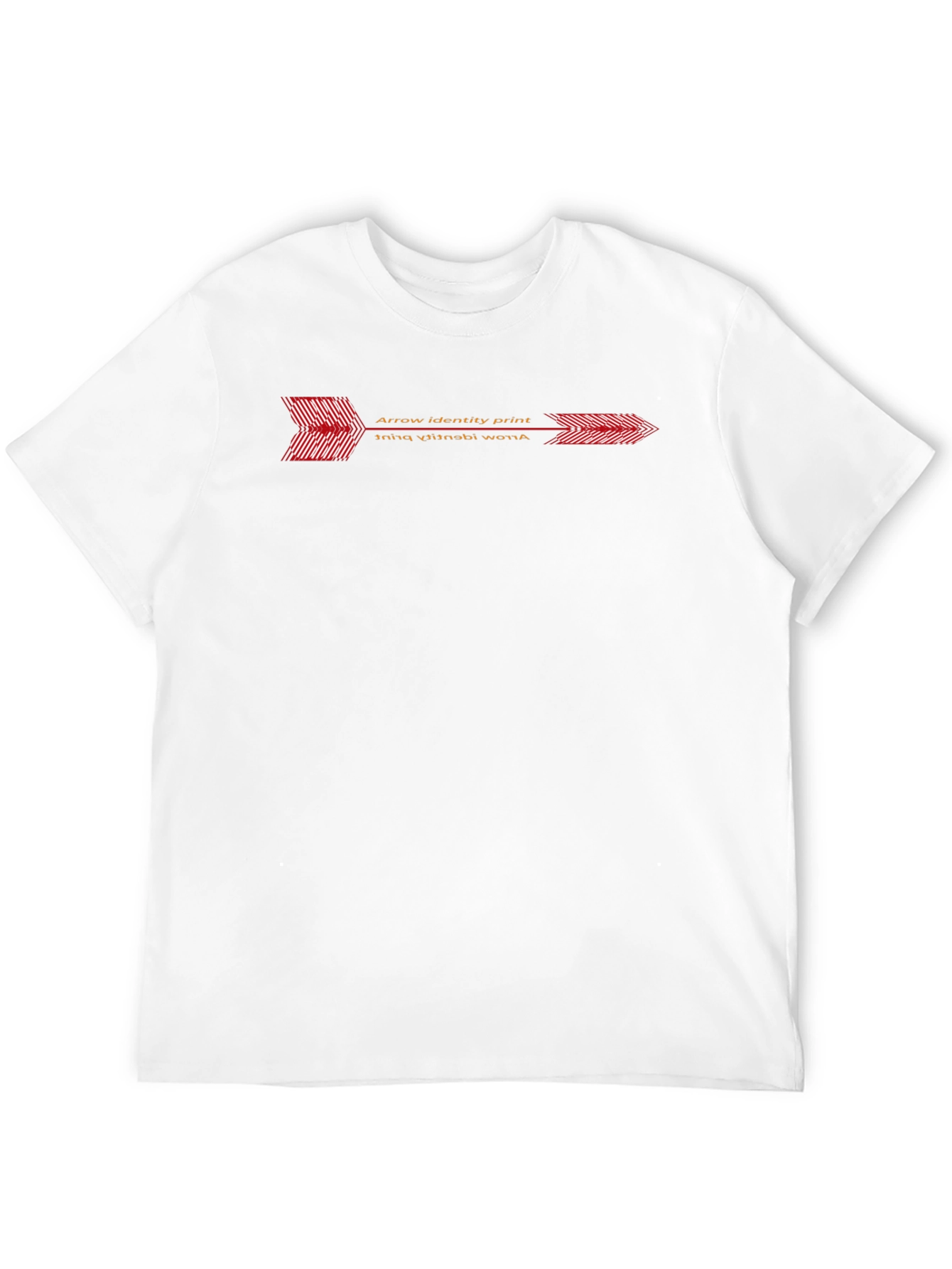 Arrow Identity Print Black T-Shirt