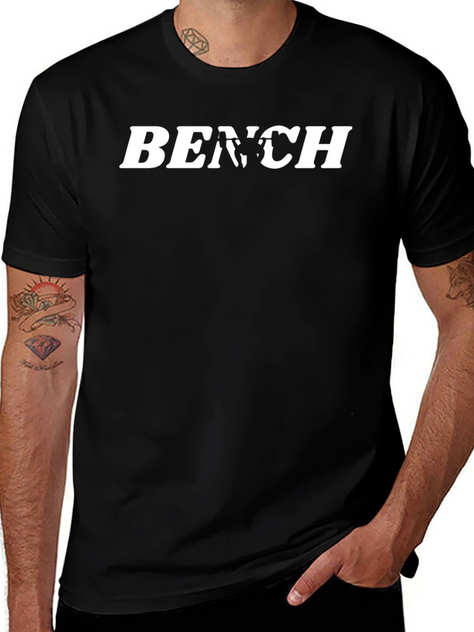 Bench Graphic Tee - Black Cotton Short Sleeve