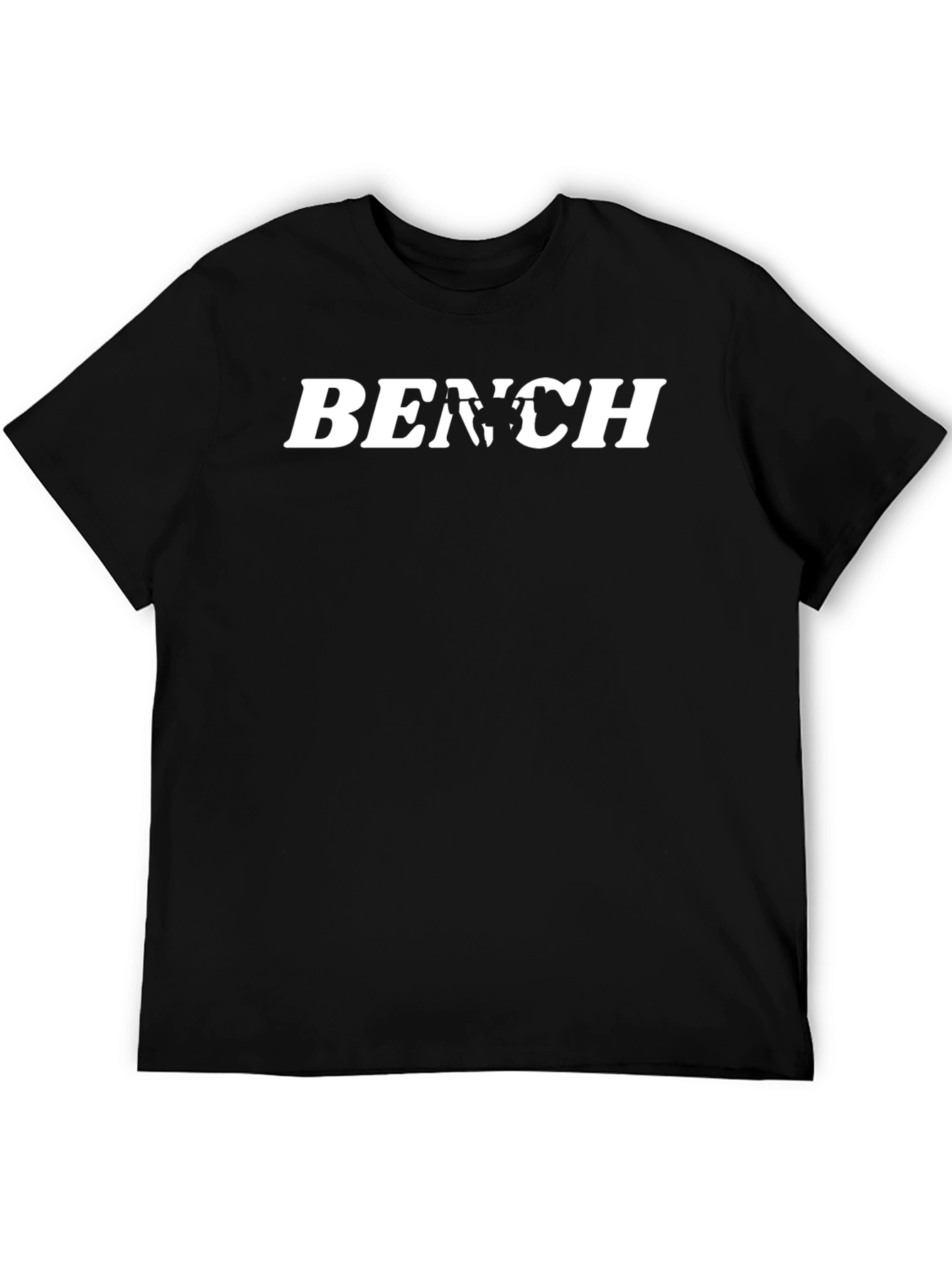 Bench Graphic Tee - Black Cotton Short Sleeve