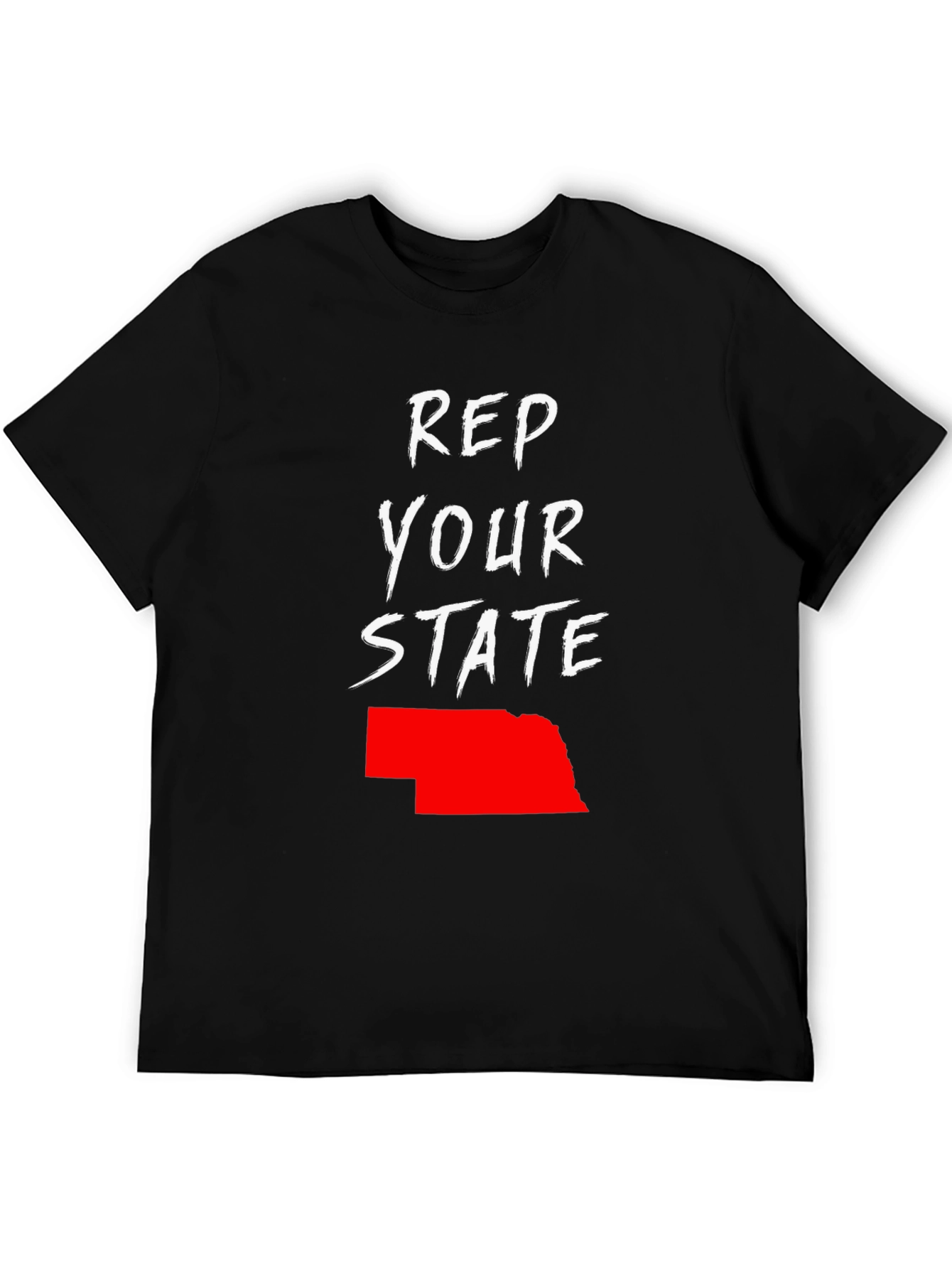 Rep Your State Nebraska Graphic Tee