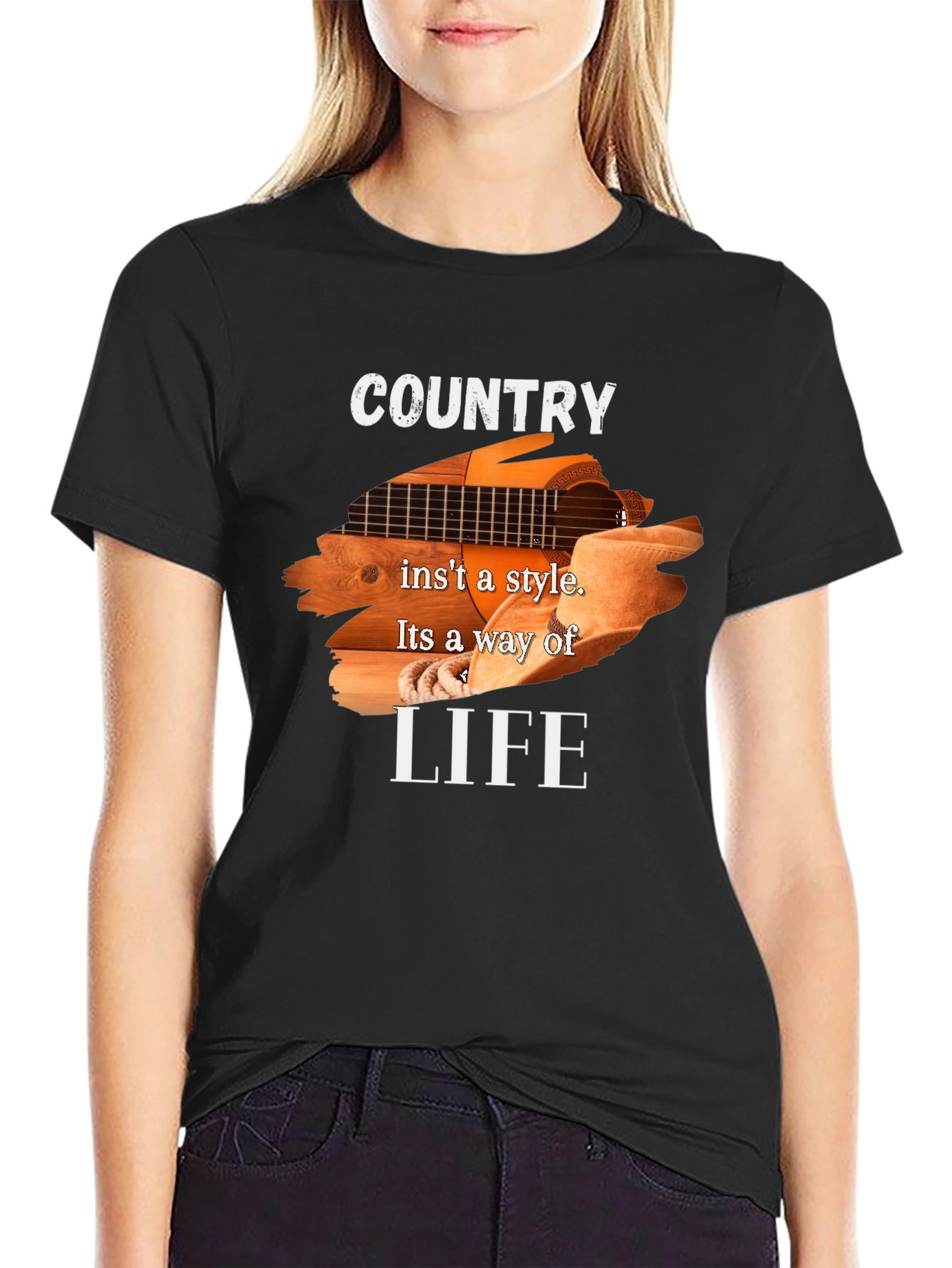 Country Music Style Graphic Tee