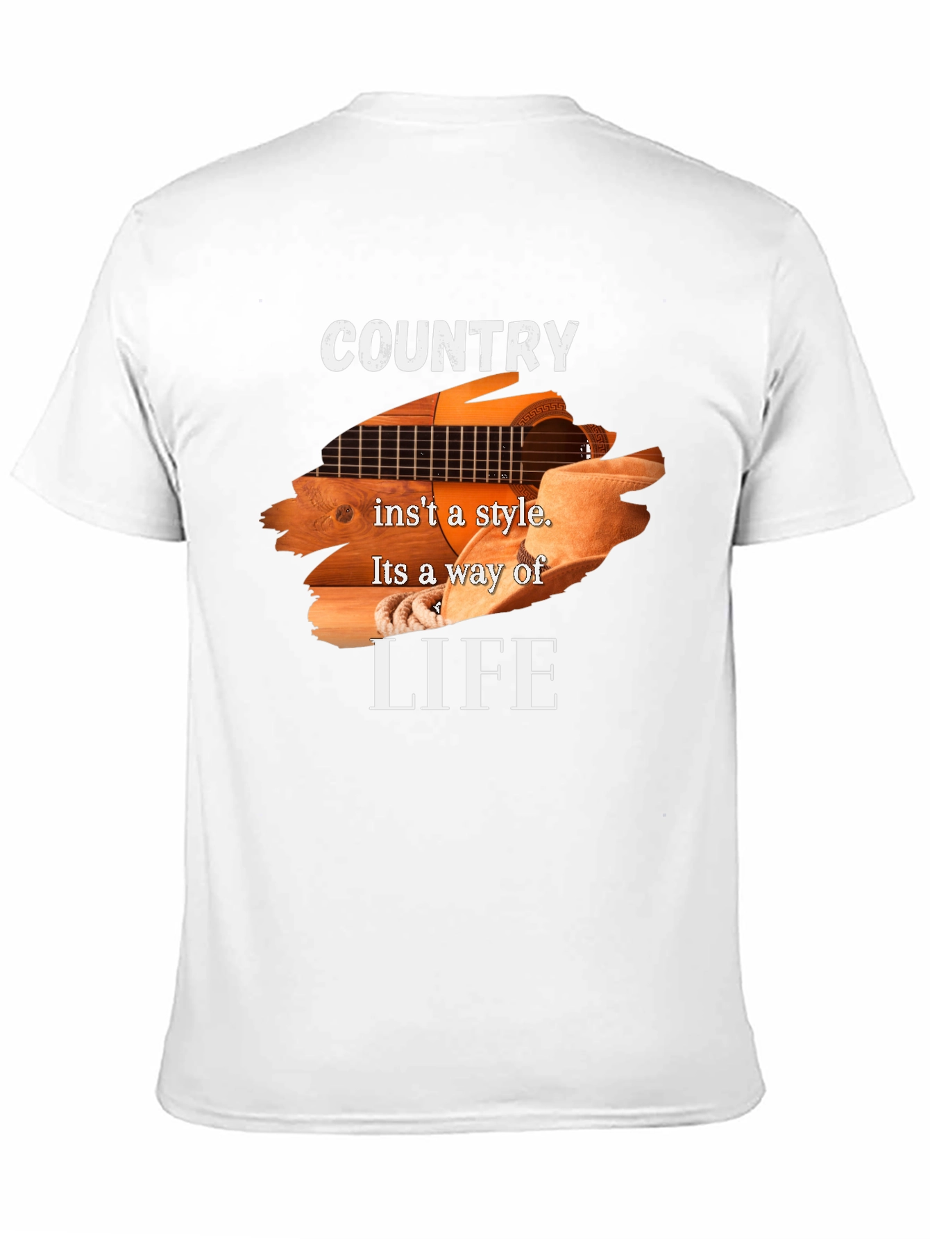 Country Music Style Graphic Tee