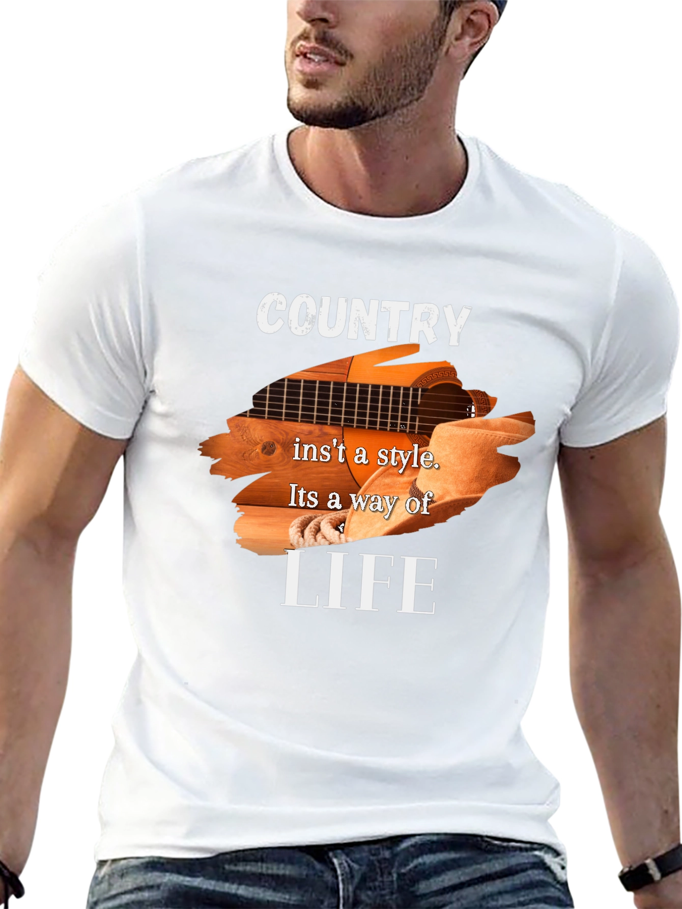 Country Music Style Graphic Tee