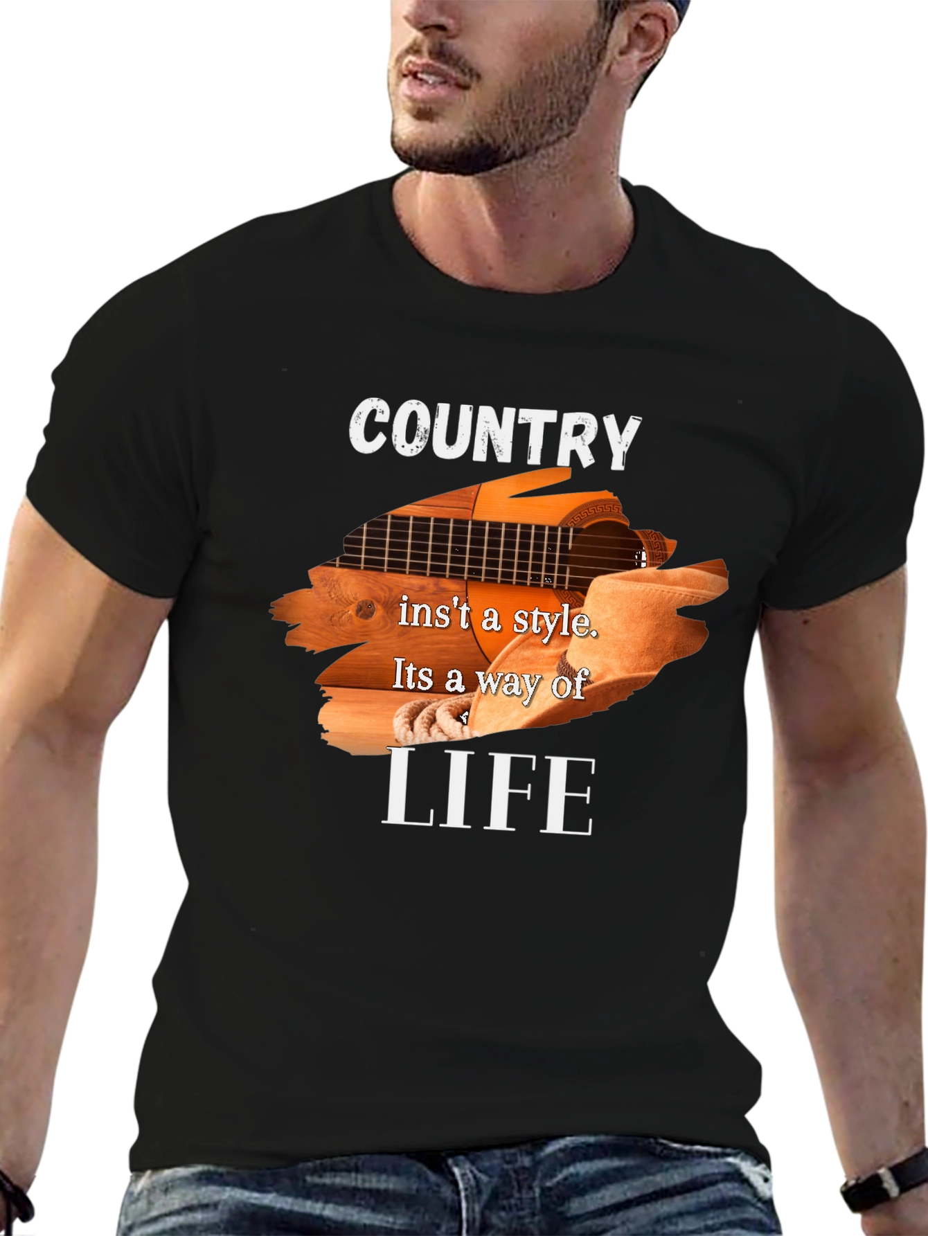 Country Music Style Graphic Tee