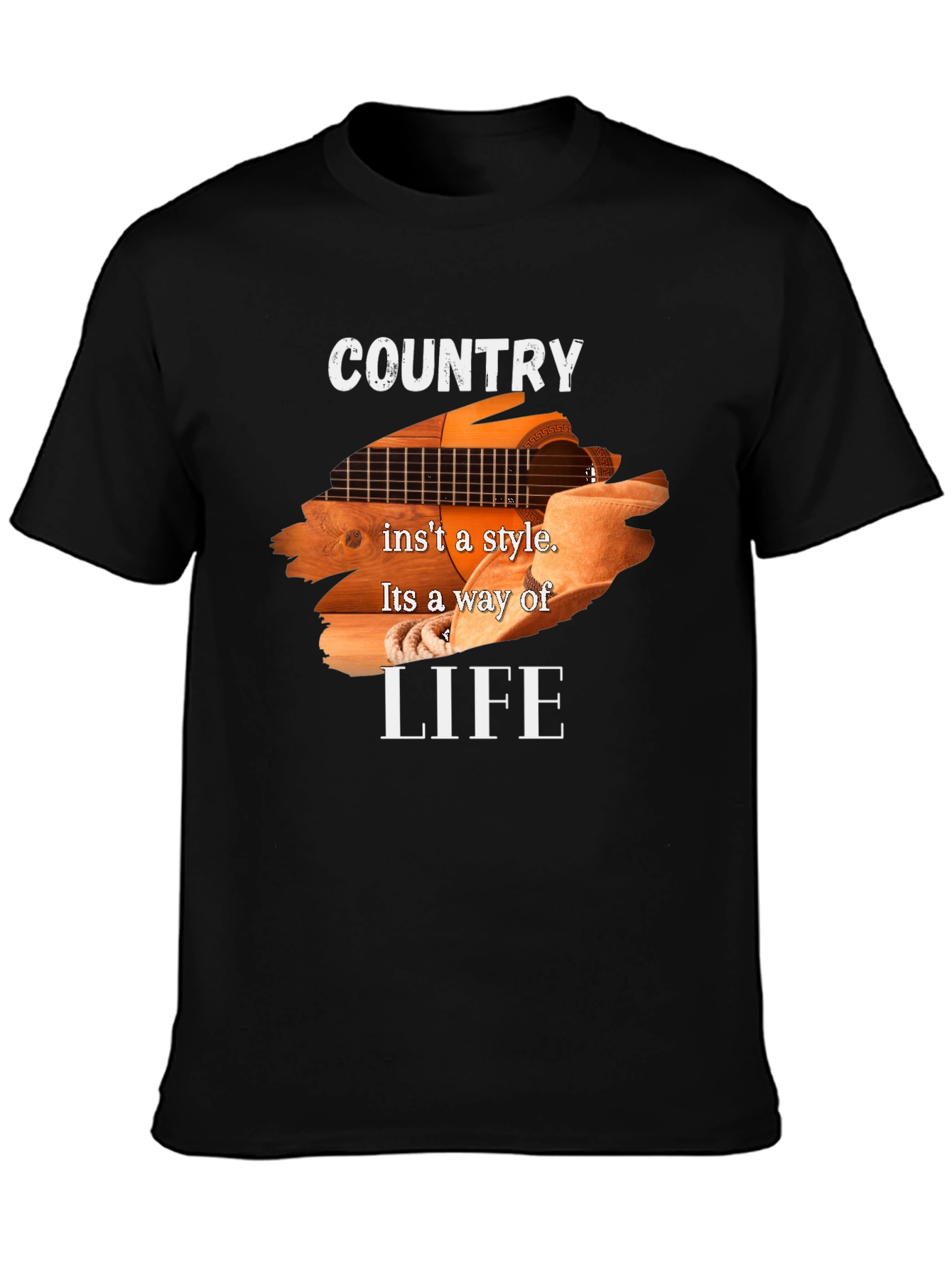 Country Music Style Graphic Tee