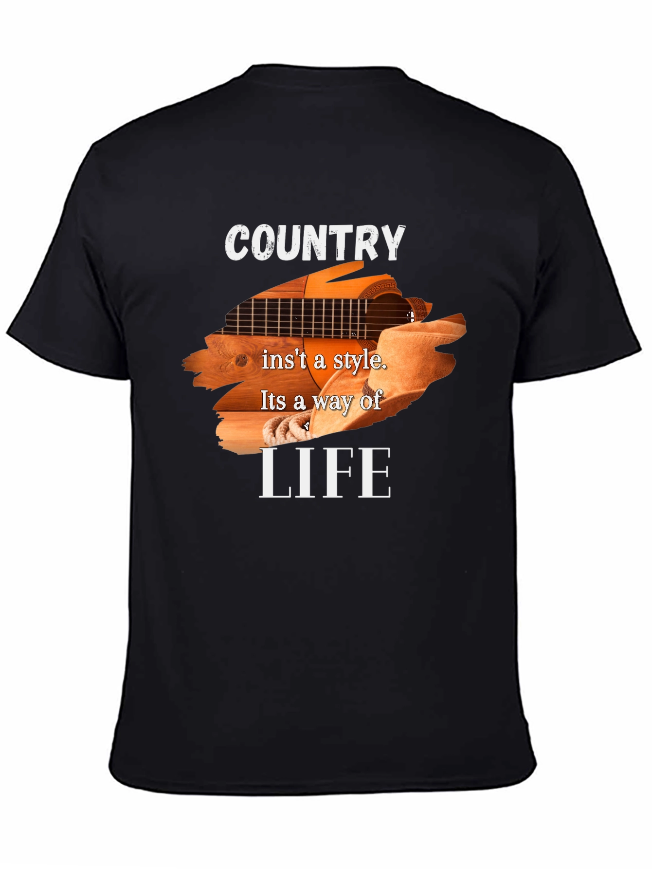 Country Music Style Graphic Tee