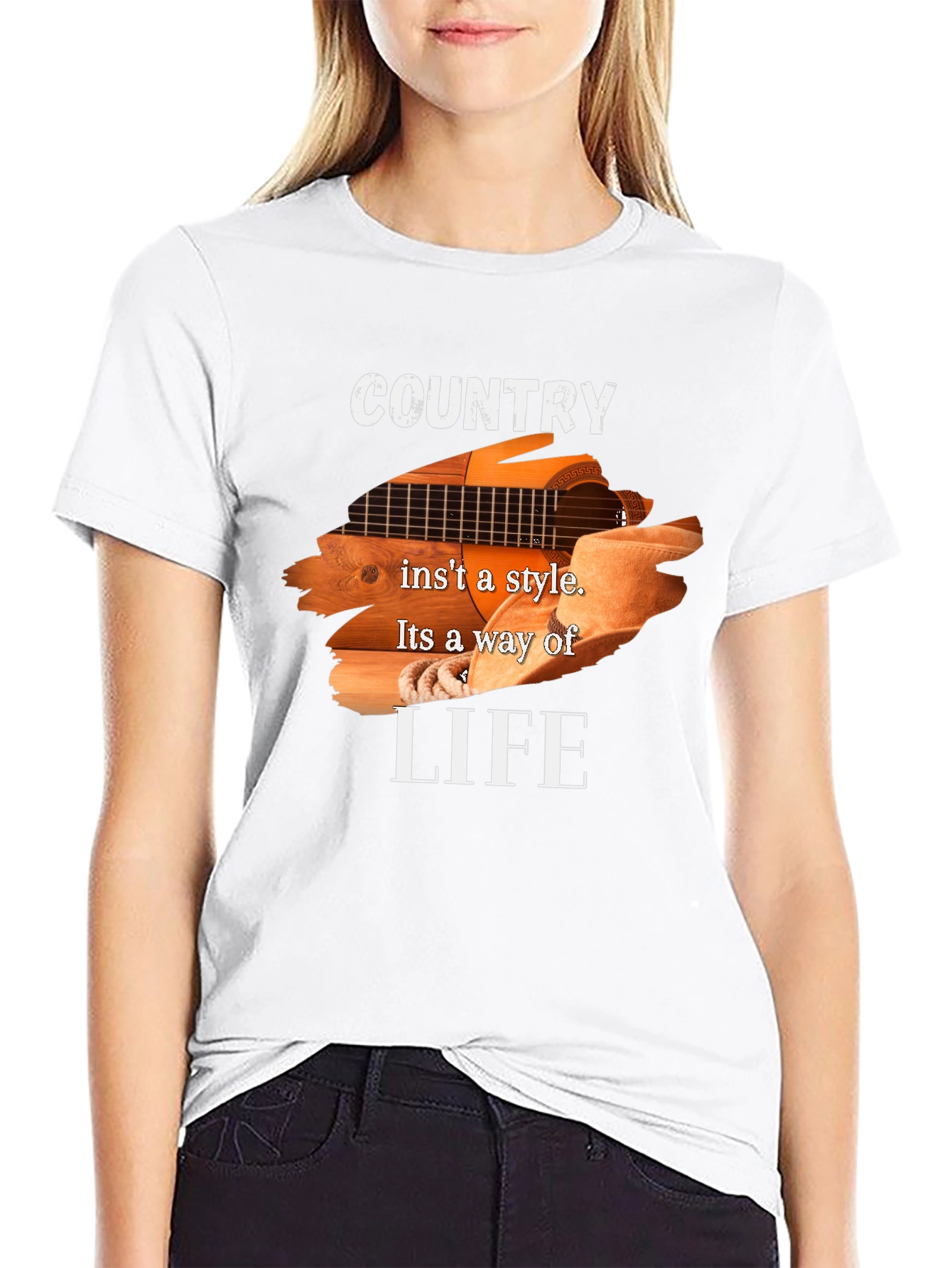 Country Music Style Graphic Tee