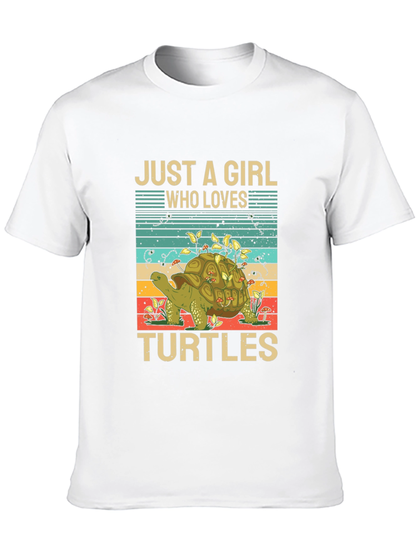 Just a Girl Who Loves Turtles T-Shirt