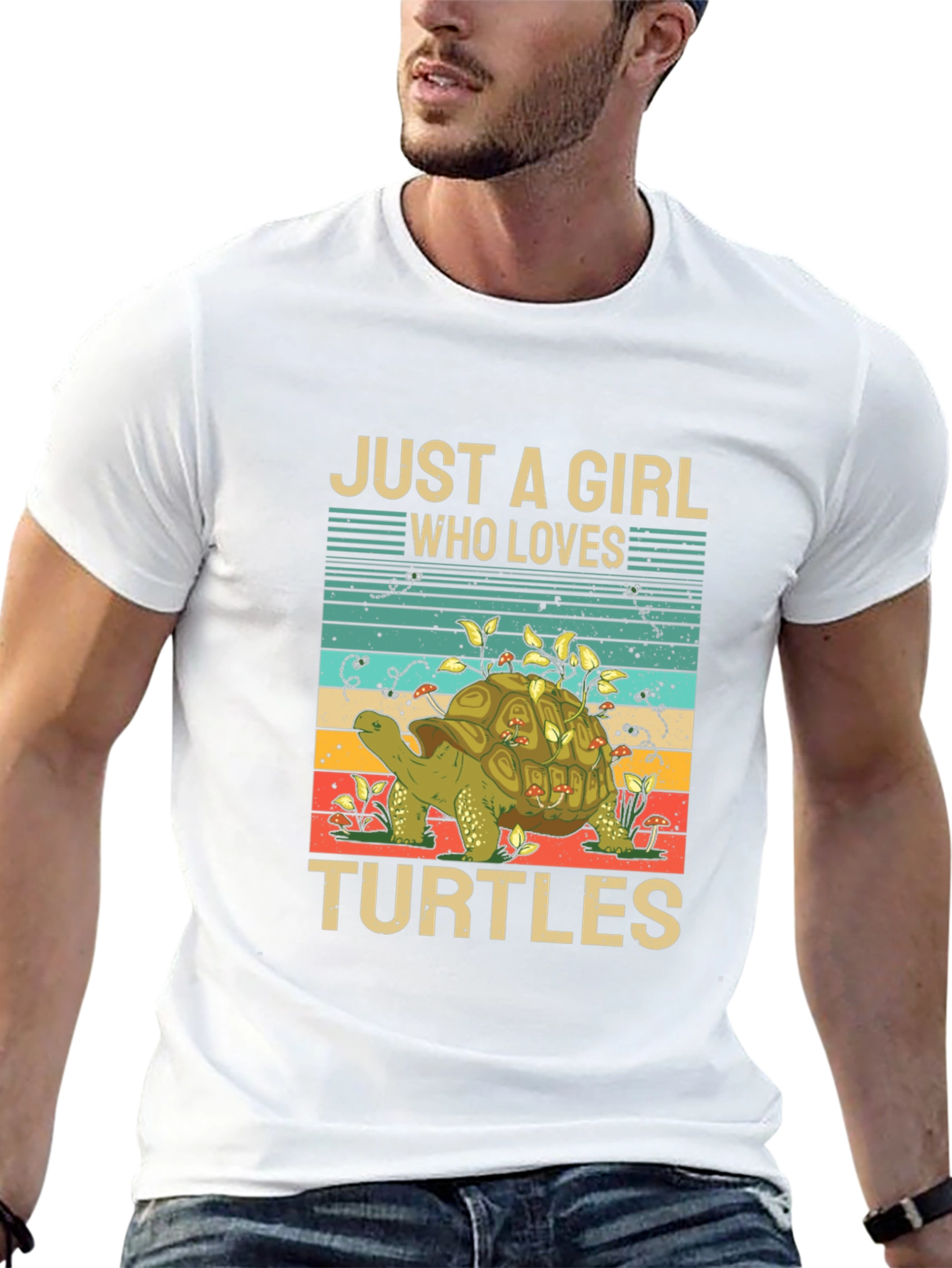 Just a Girl Who Loves Turtles T-Shirt