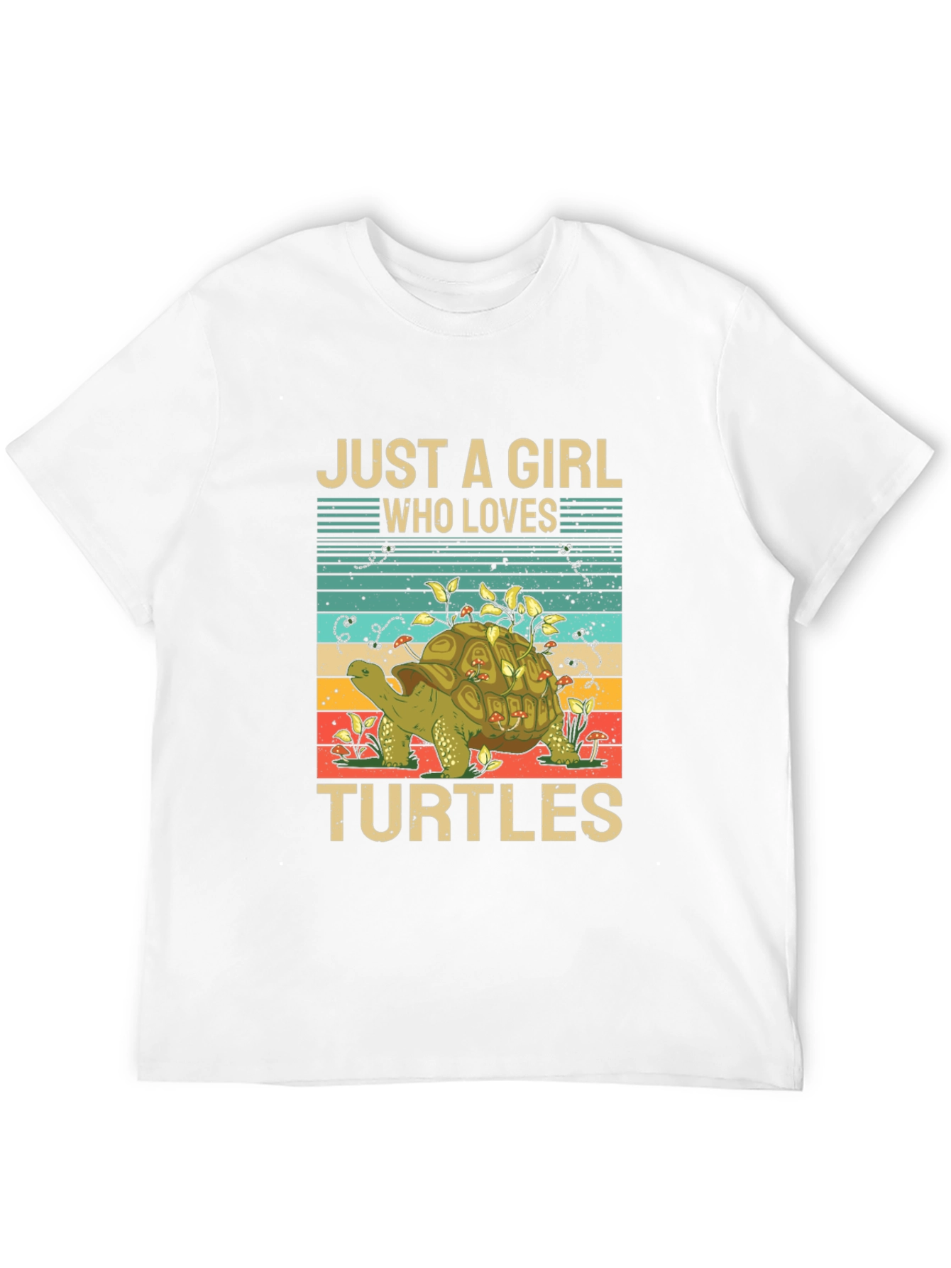 Just a Girl Who Loves Turtles T-Shirt
